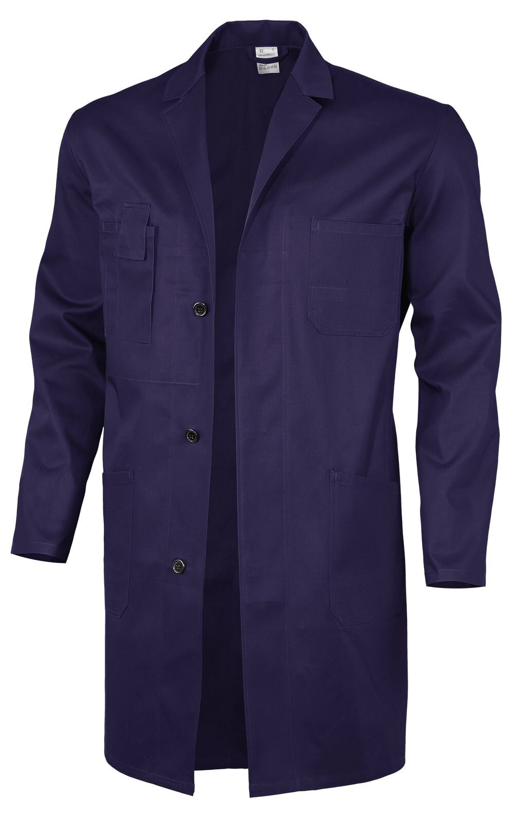 QUALITEX HIGH QUALITY WORKWEAR Berufsmantel basic hydronblau Damen: 62 Herren: 68