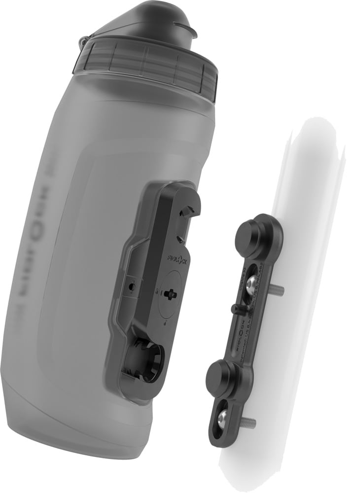 Fidlock Twist Bottle 590 + Bike Base clear black 