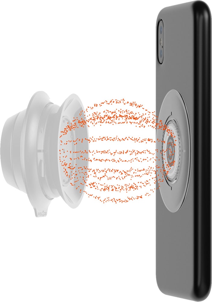 Fidlock Vacuum Uni Phone Patch Adapter zum Aufkleben clear 