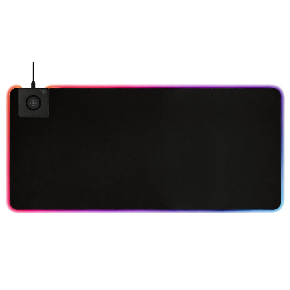 Deltaco RGB Mauspad m. Wireless Charger/RGB Lichtleiste 