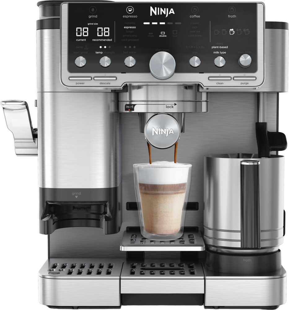 Ninja ES701EU Luxe Cafe Pro Siebtr&auml;ger-Espressomaschine 