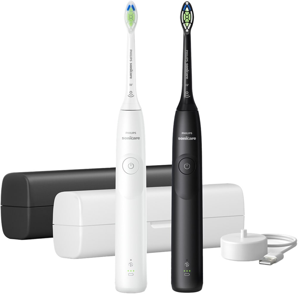 Philips Sonicare 5300 HX7109/01 Zahnb&uuml;rste schwarz wei&szlig; 
