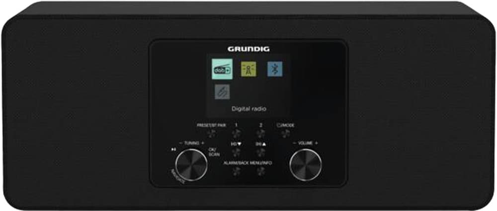 Grundig DTR 4600 DAB+ Radio schwarz 