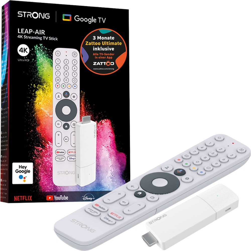 Strong LEAP-AIR Ultimate Google TV Streaming Stick 