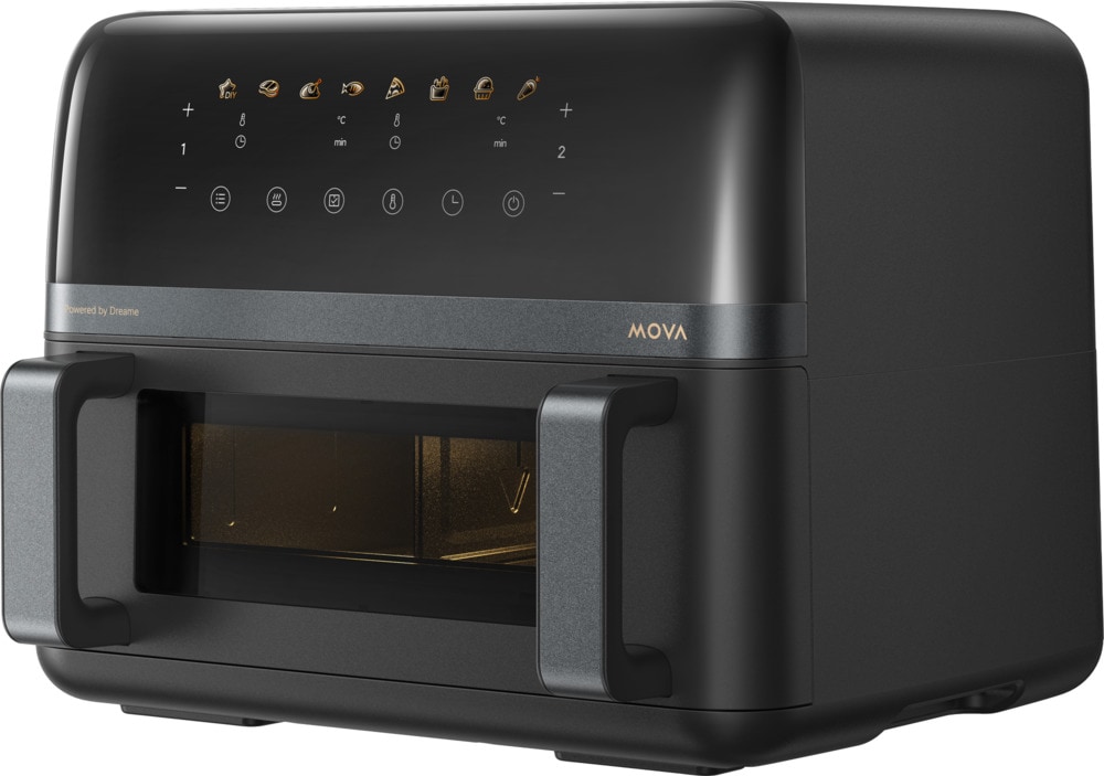 Mova FD20 Pro Aero Chef Hei&szlig;luftfritteuse schwarz 