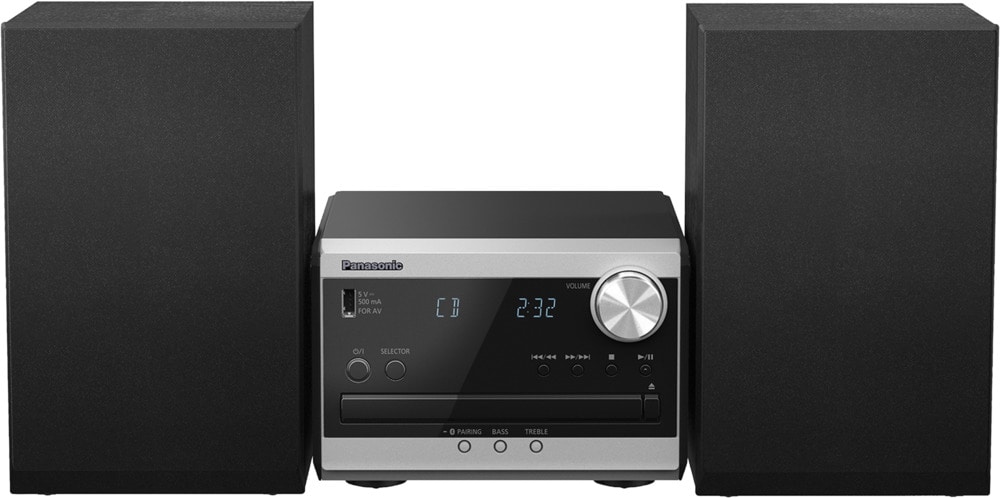 Panasonic SC-PM272EG-S Micro-HiFi-System silber 