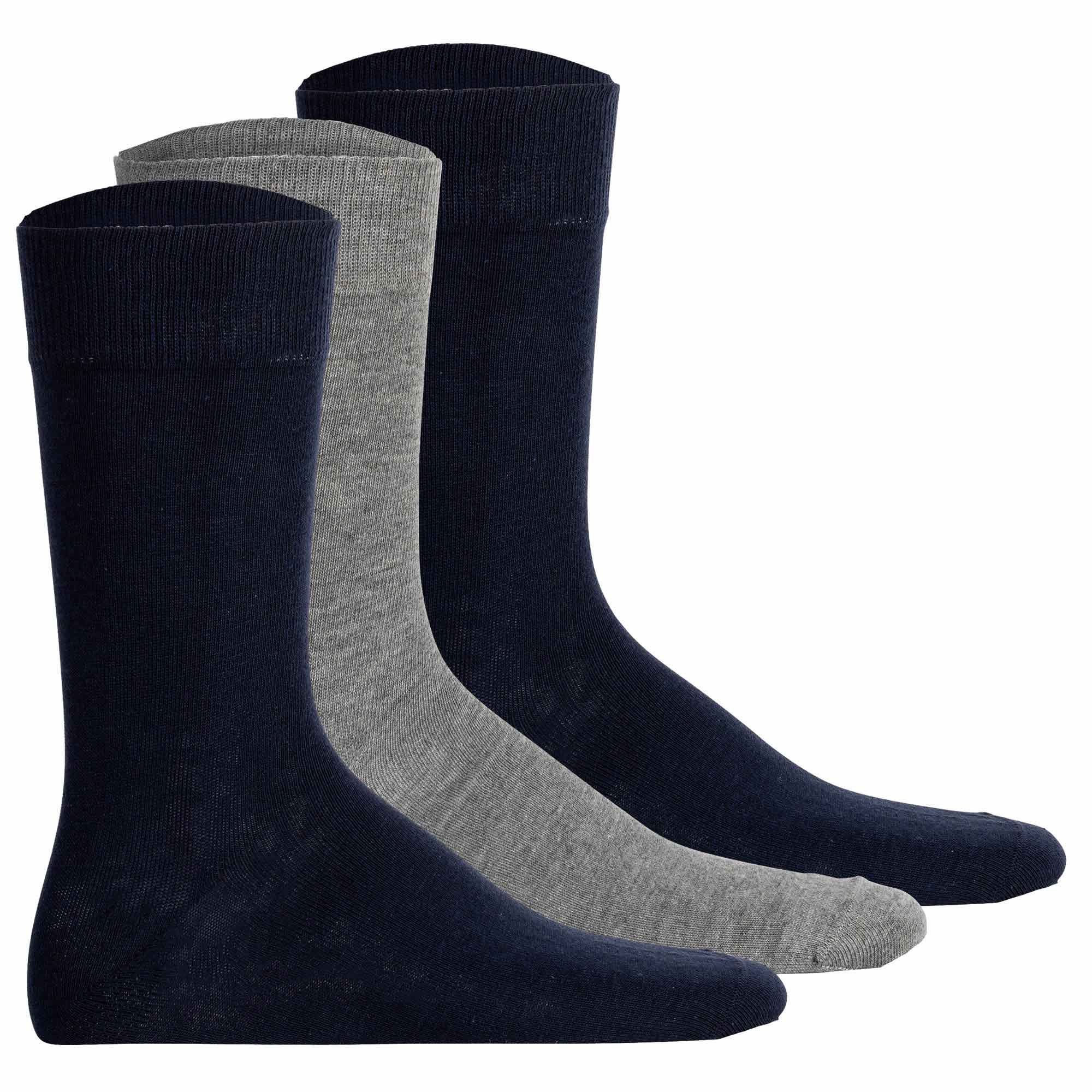 EASY&sup3; 3-PACK Unisex Socken 