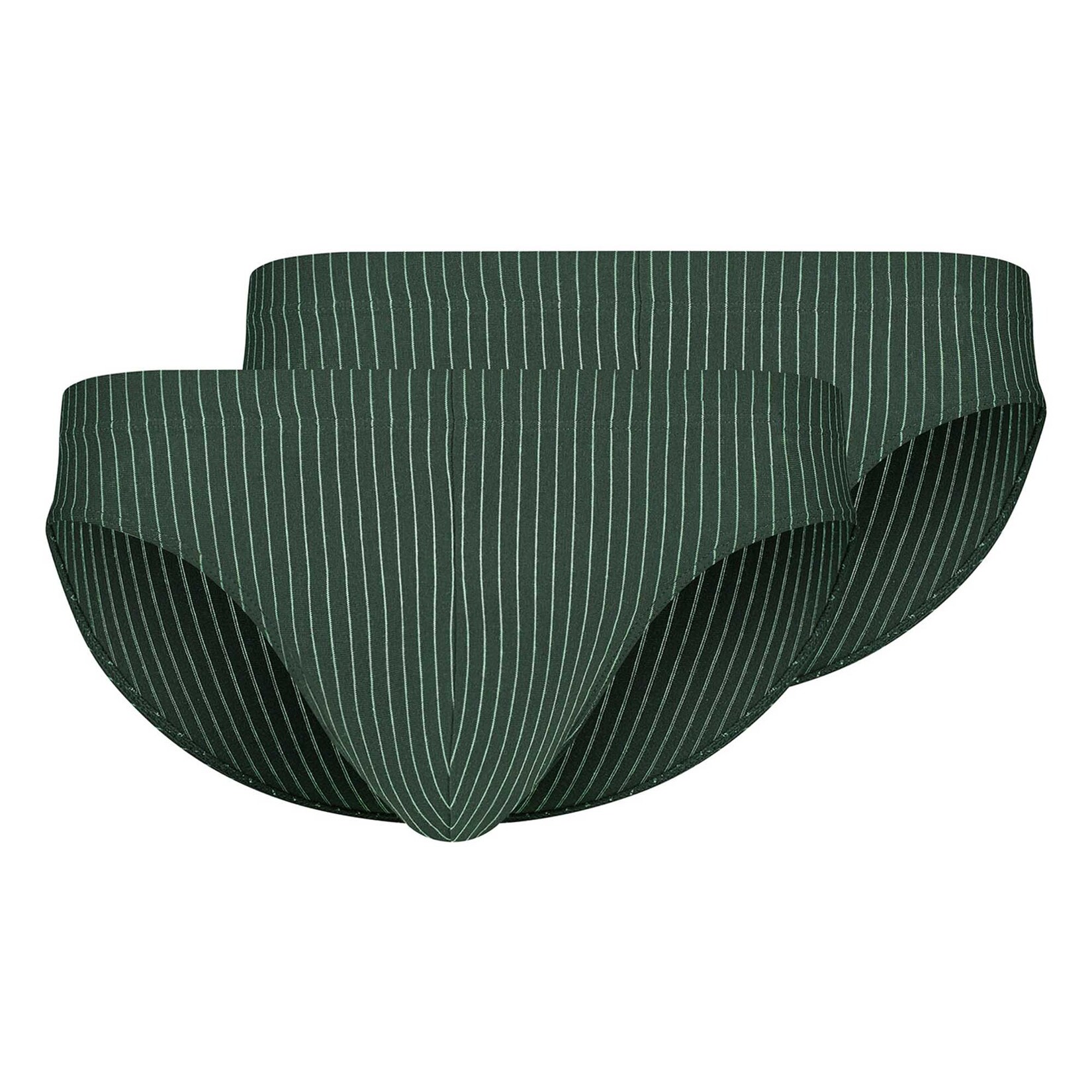 SKINY Slip 2er Pkg. COTTON MULTIPACK olive stripes olive | XXL