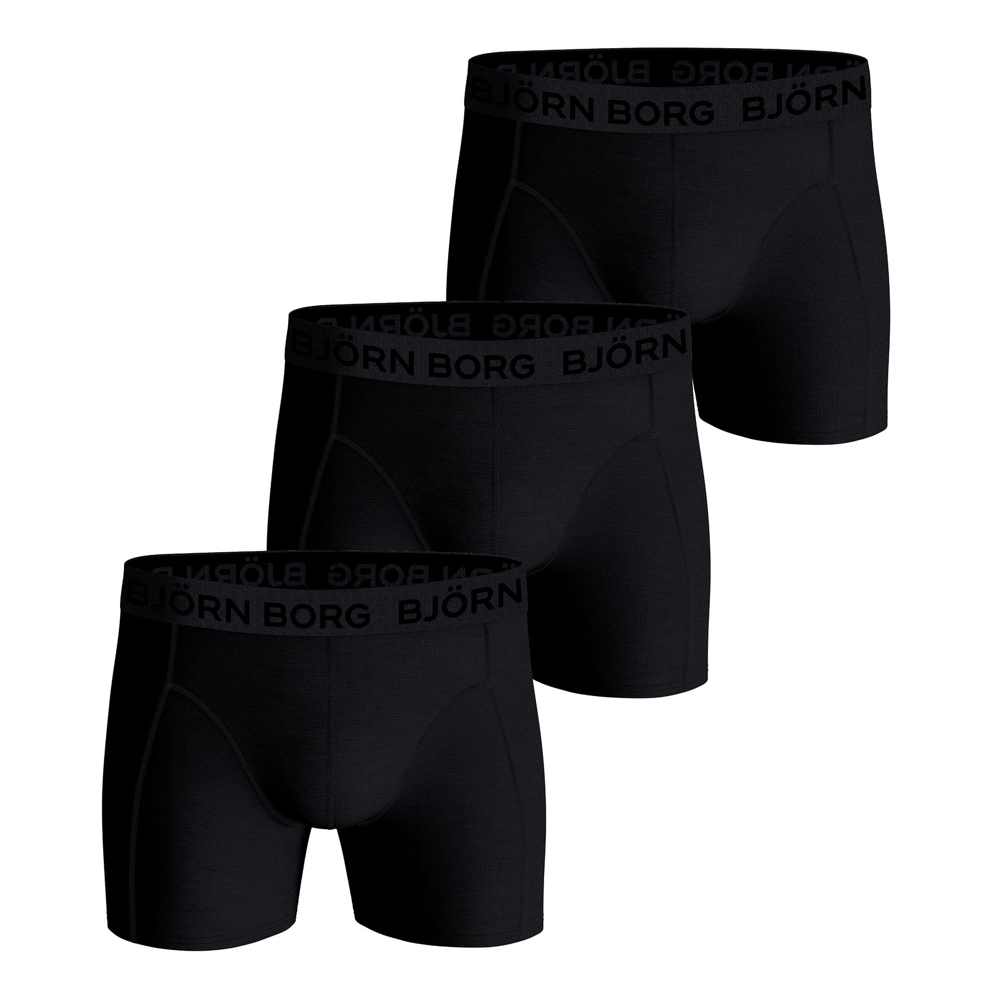 Cotton Stretch Boxer Trunks 3P Herren Boxershort 