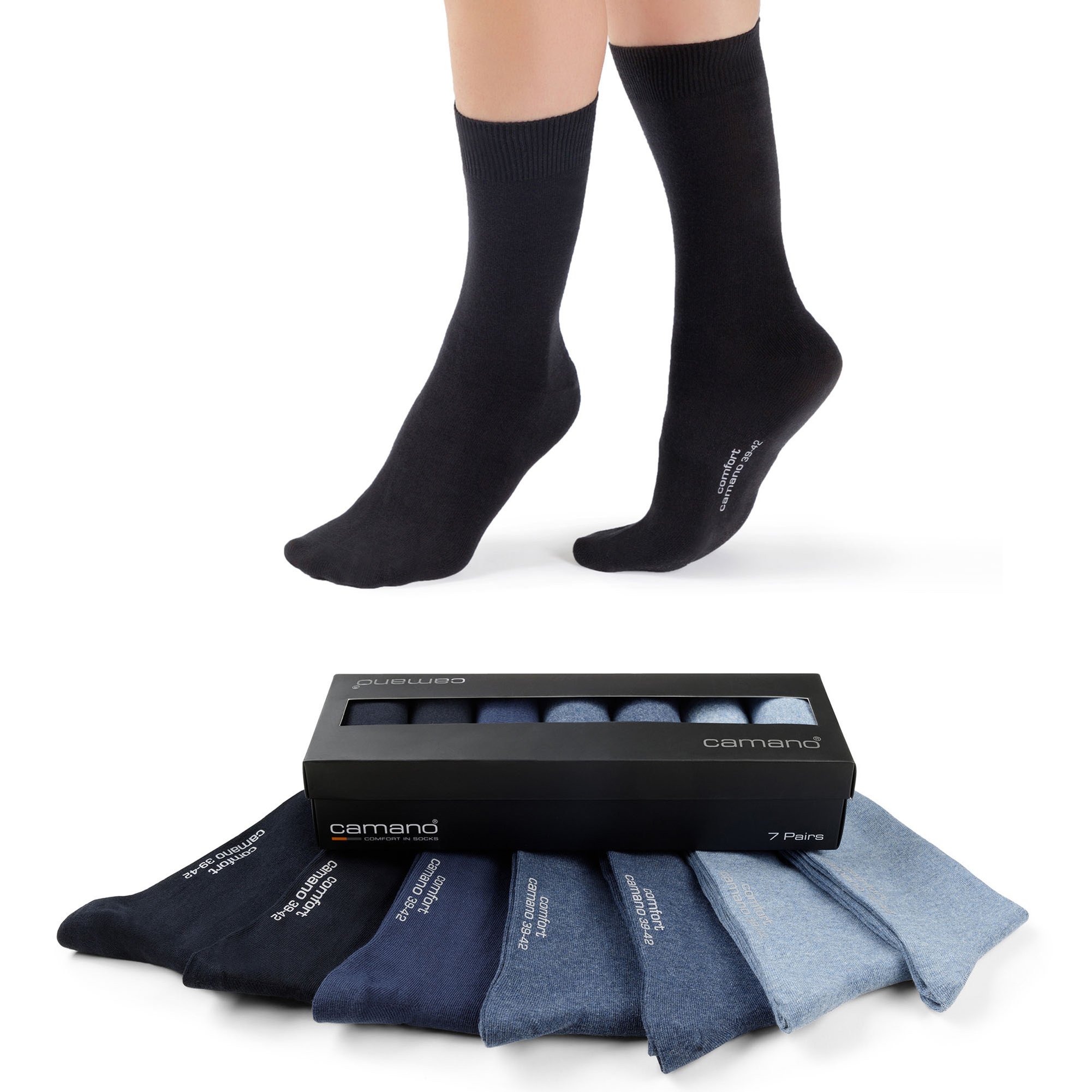 Comfort Socks in Box 7P Unisex Socken 