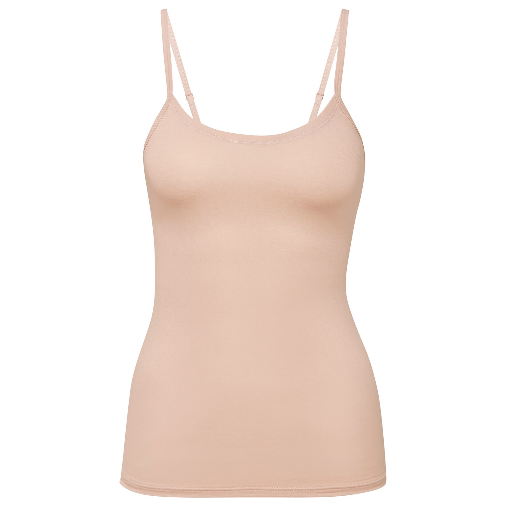 Comfort Spaghetti-Top Damen Unterhemd