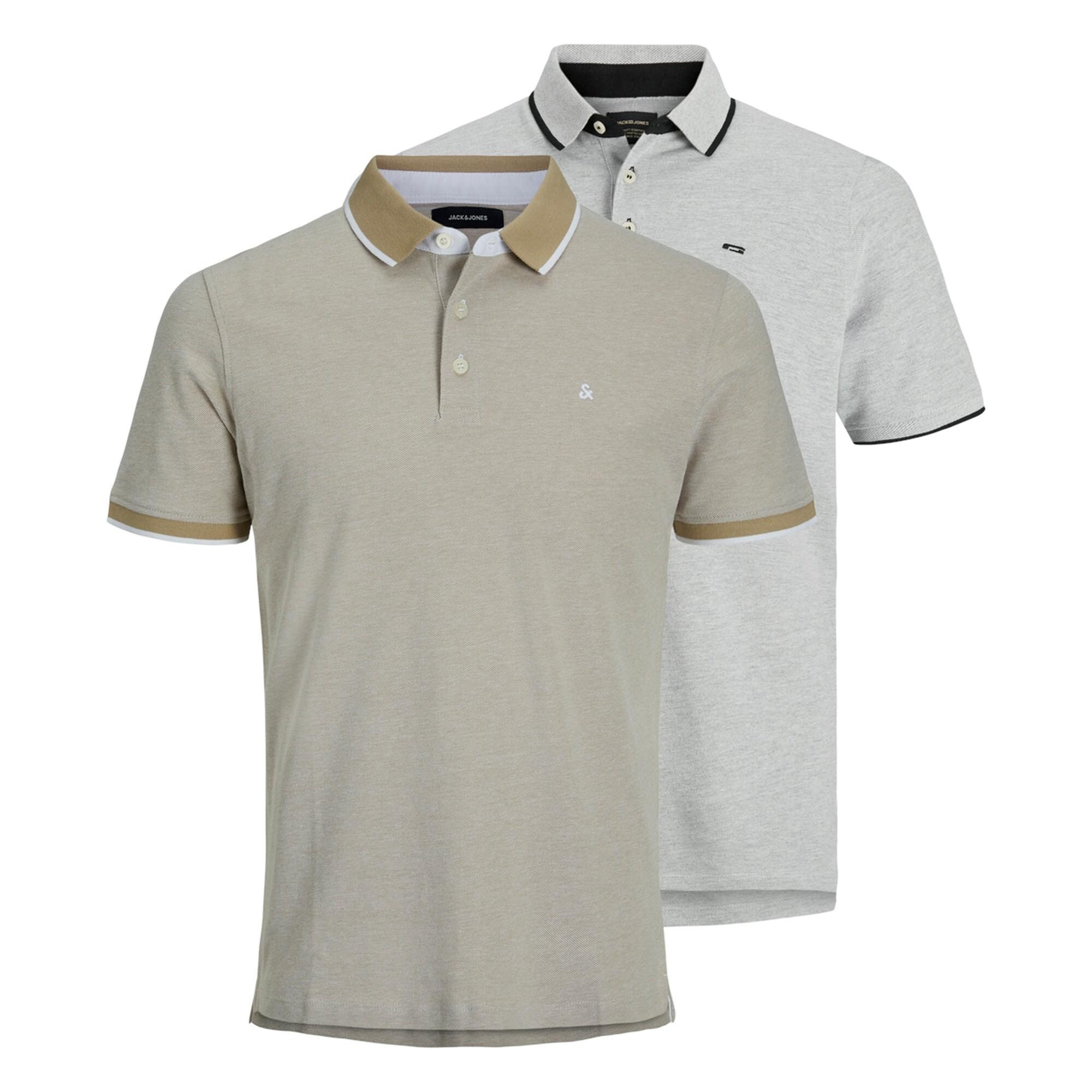 JJEPAULOS POLO 2PK Herren Poloshirt 