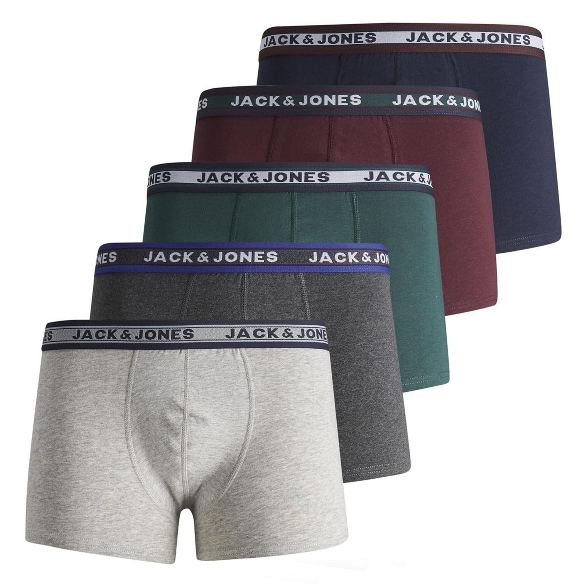 JACOLIVER TRUNKS 5 PACK JNR NOOS Jungen Boxershort 