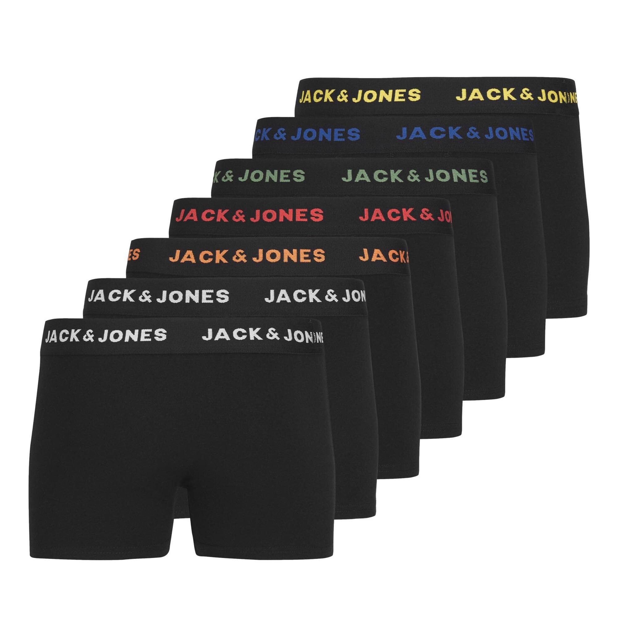 JACBASIC TRUNKS 7 PACK JNR Jungen Boxershort 