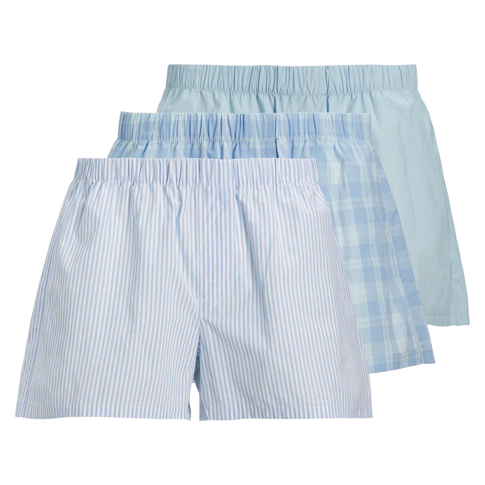 JACMILANO WOVEN BOXERS 3 PACK Herren Web-Boxershorts 
