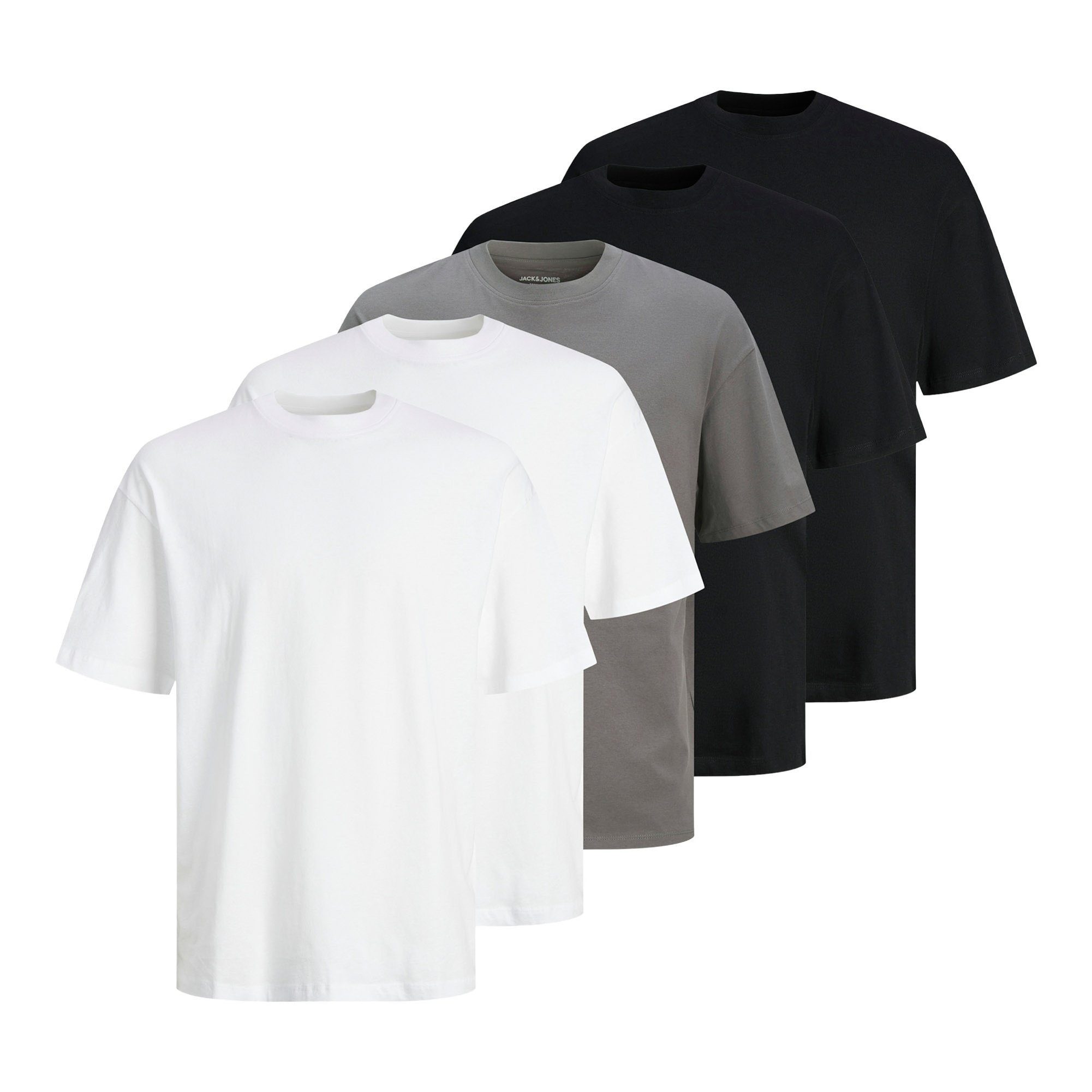 JJHUGO LOOSE TEE SS CREW NECK Herren T-Shirt 