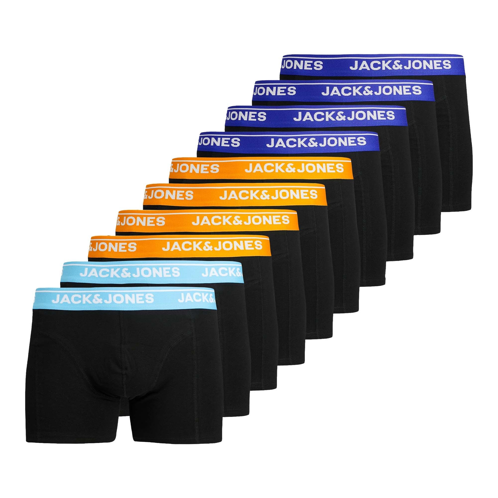 JACTHEODORE SOLID TRUNKS 10 PACK Herren Boxershort 