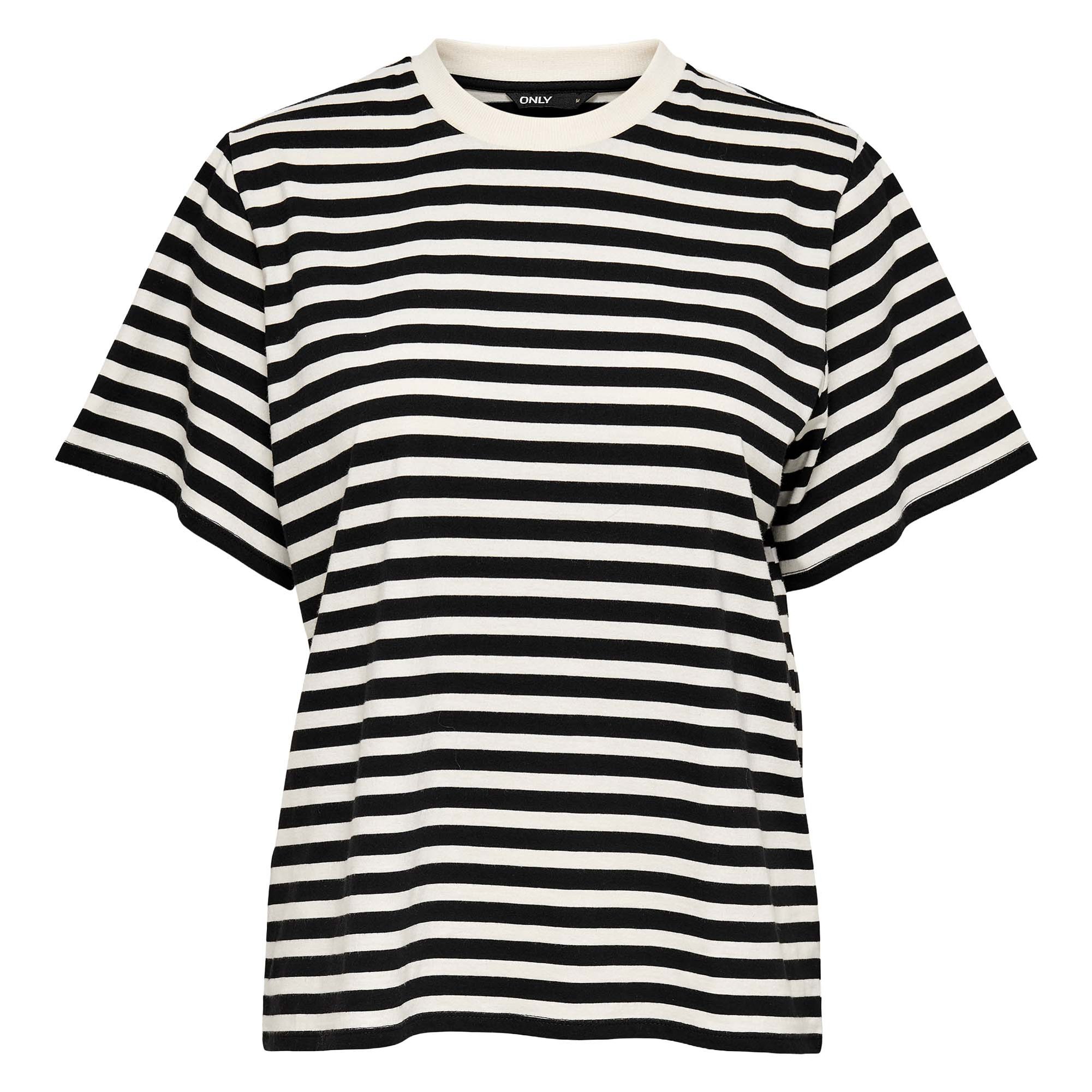ONLLIVINA LIFE STRIPE TEE Damen T-Shirt 