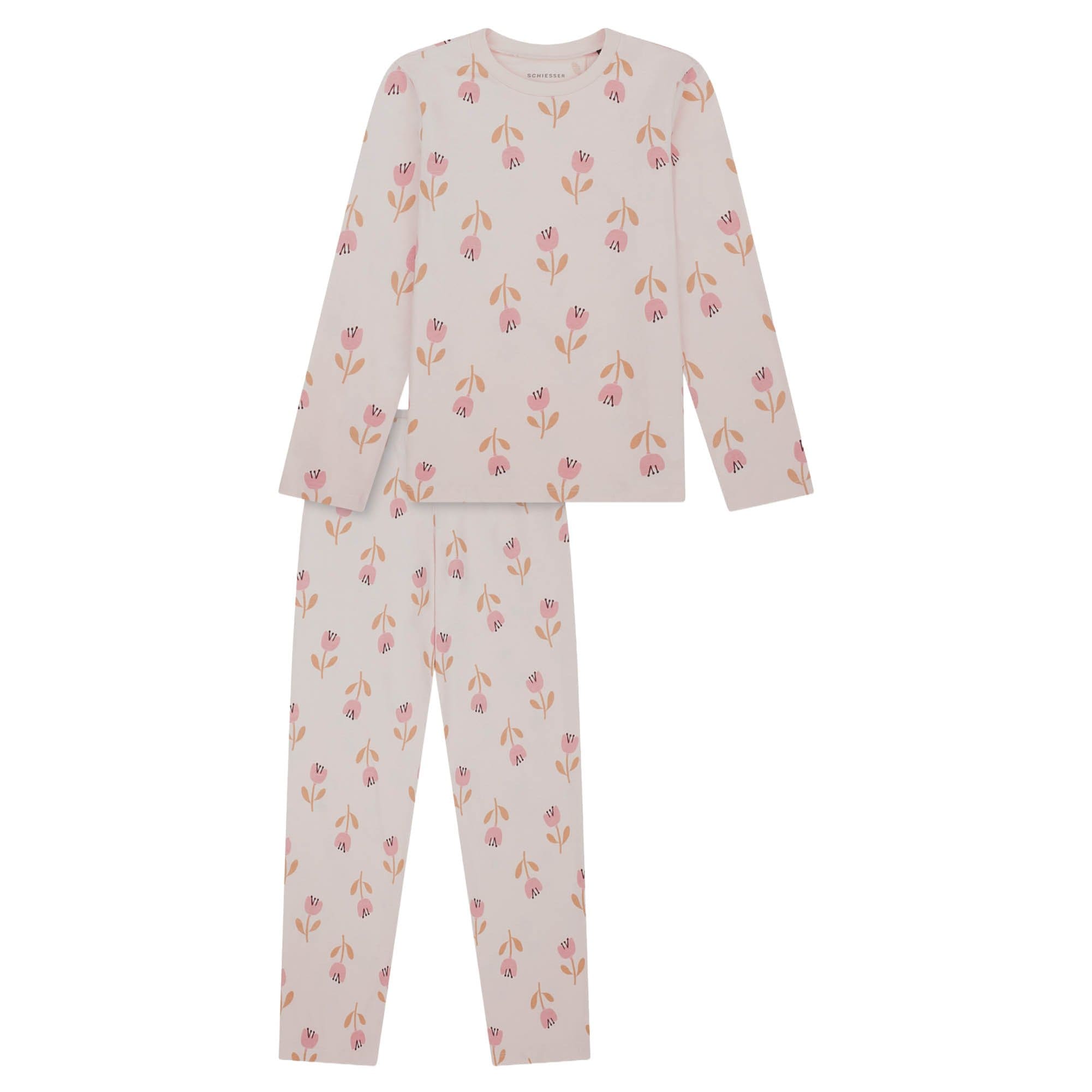 Kids Nightwear Blumen Allover M&auml;dchen Pyjama 