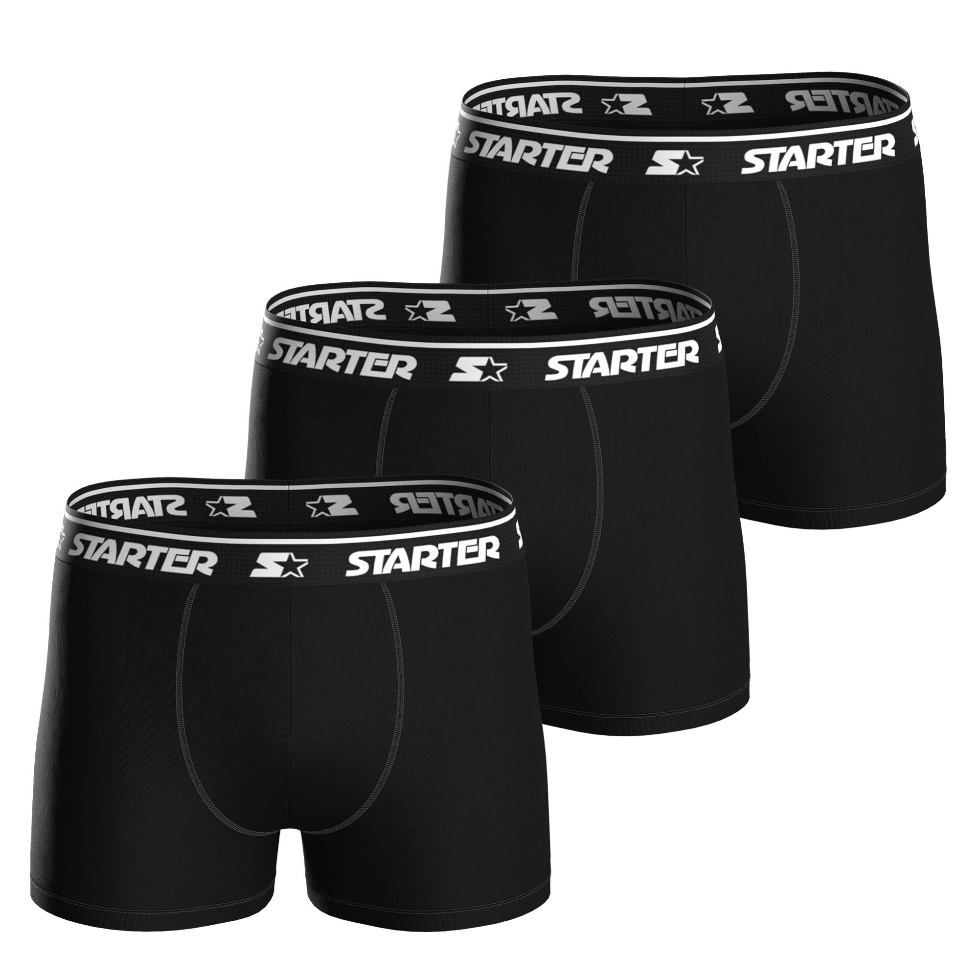 STARTER 3pk Boxers Herren Boxershort 