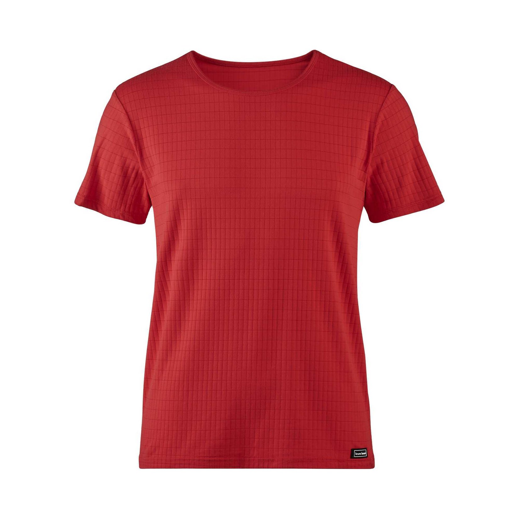 Bruno Banani Rundhalsshirt "CHECK LINE 2.0" hüftbedeckend, elastisch