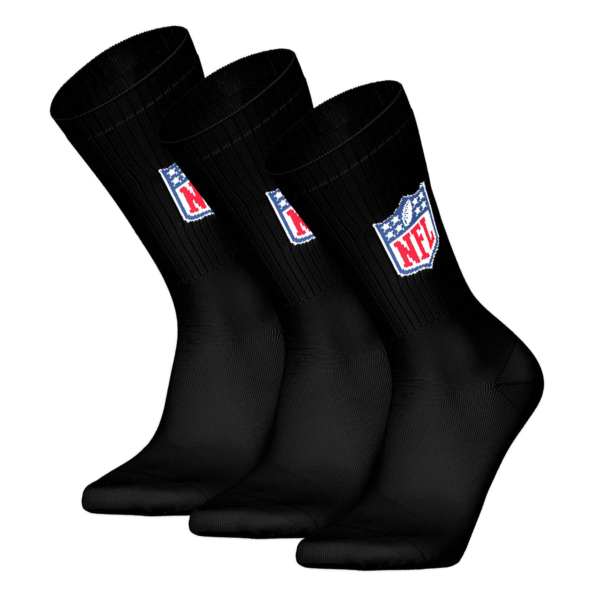 NFL SHIELD 3Pack Crew Socks Unisex Socken 