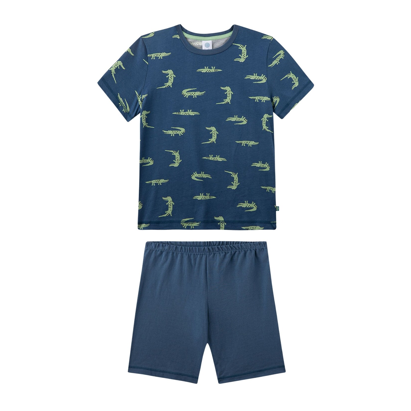 Pyjama kurz Krokodil Jungen Pyjama
