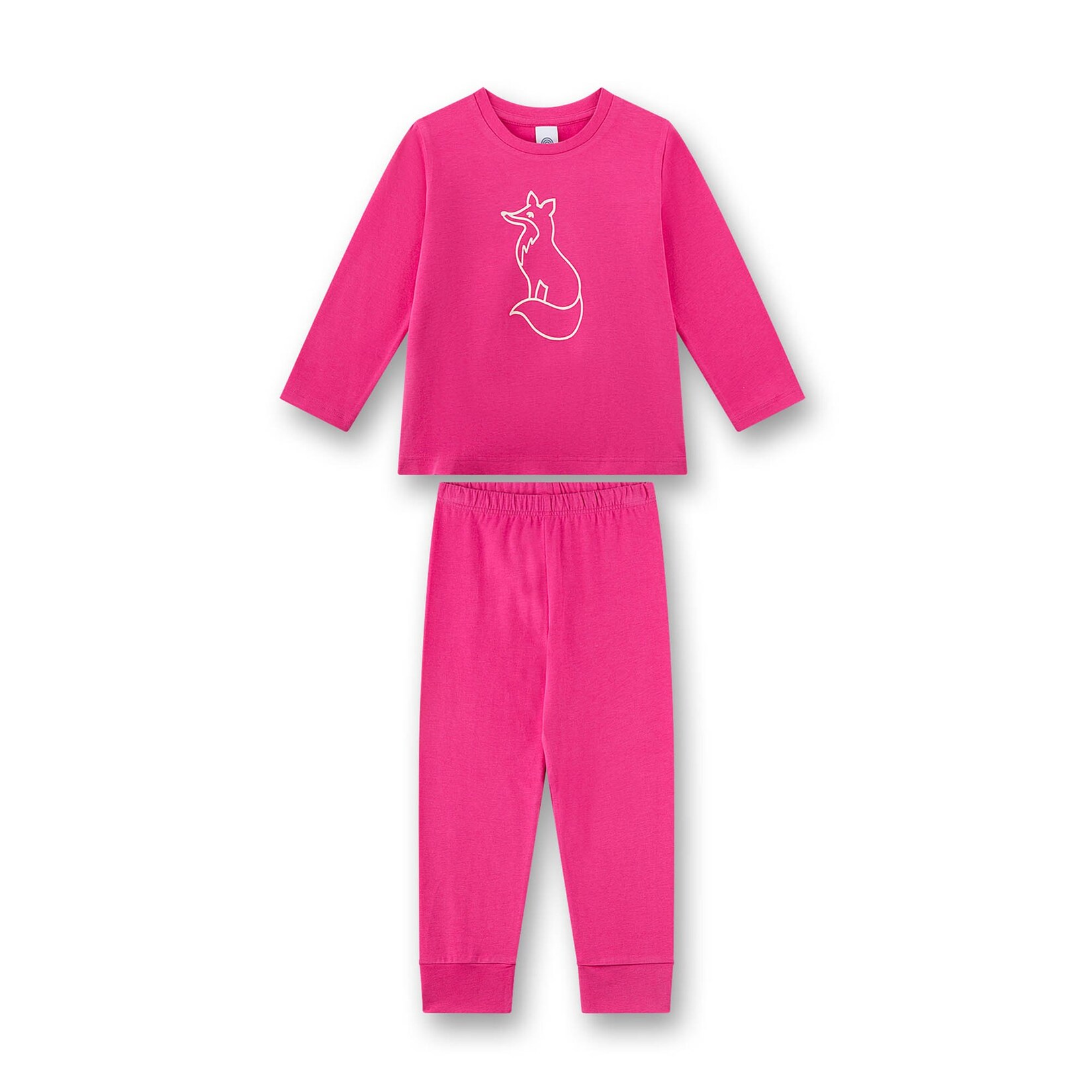 Pyjama Kids lang Fuchs Mädchen Pyjama