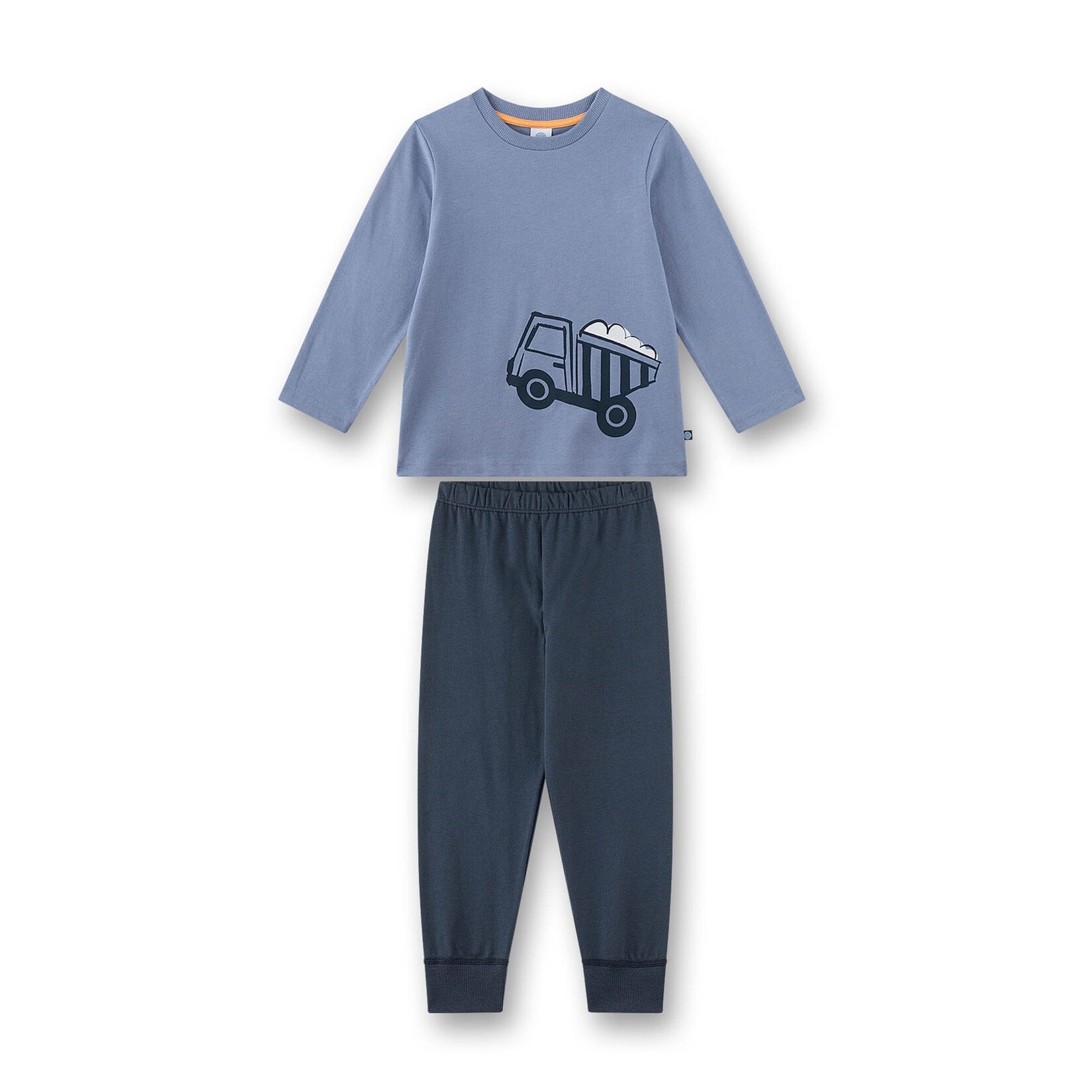 Schlafanzug Bagger lang Kids Jungen Pyjama