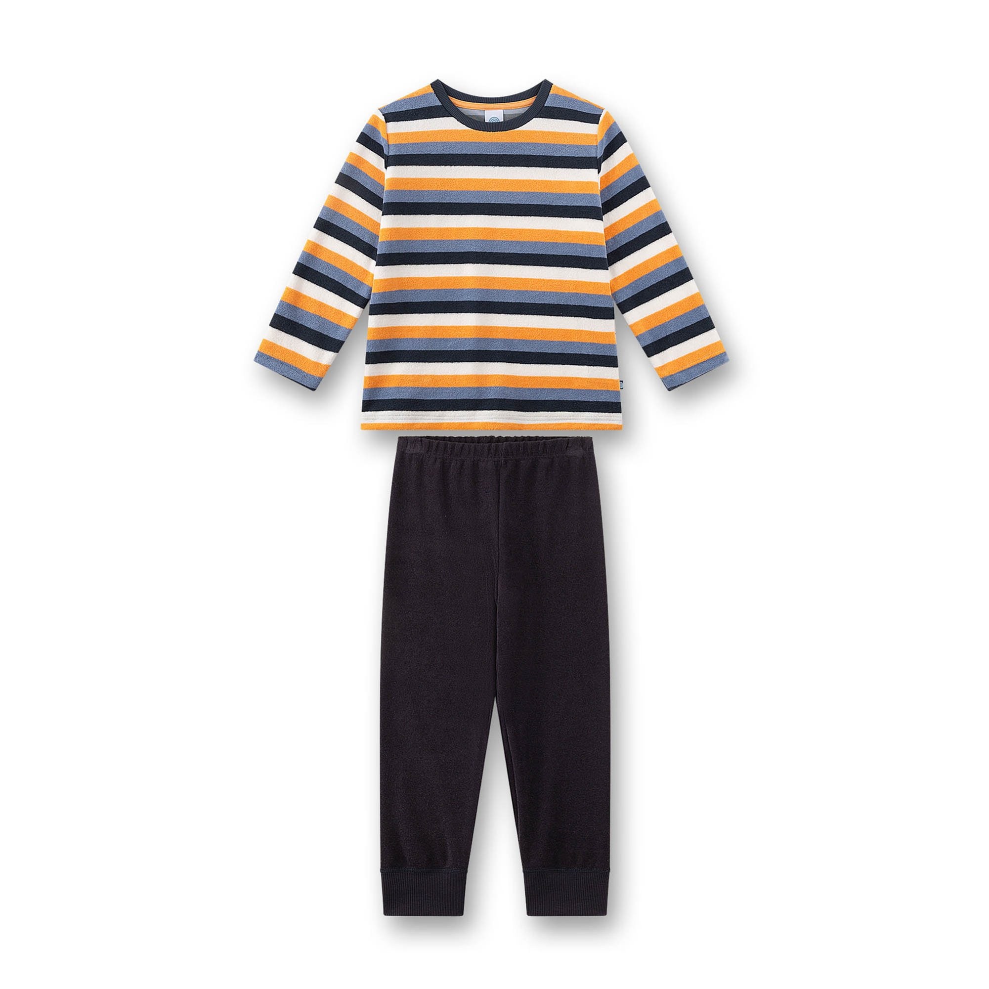 Schlafanzug Streifen lang Kids Jungen Pyjama 