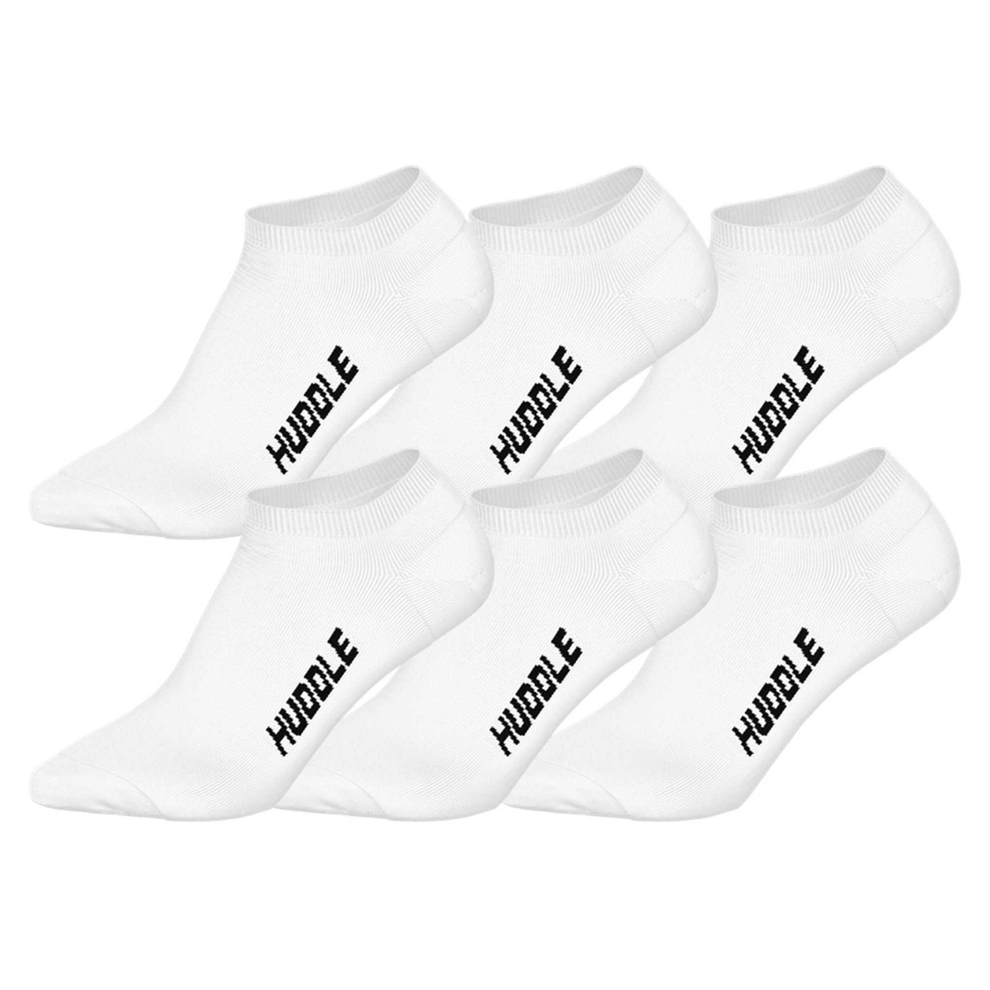 HUDDLE  6pk Sneaker Socks Unisex Socken 