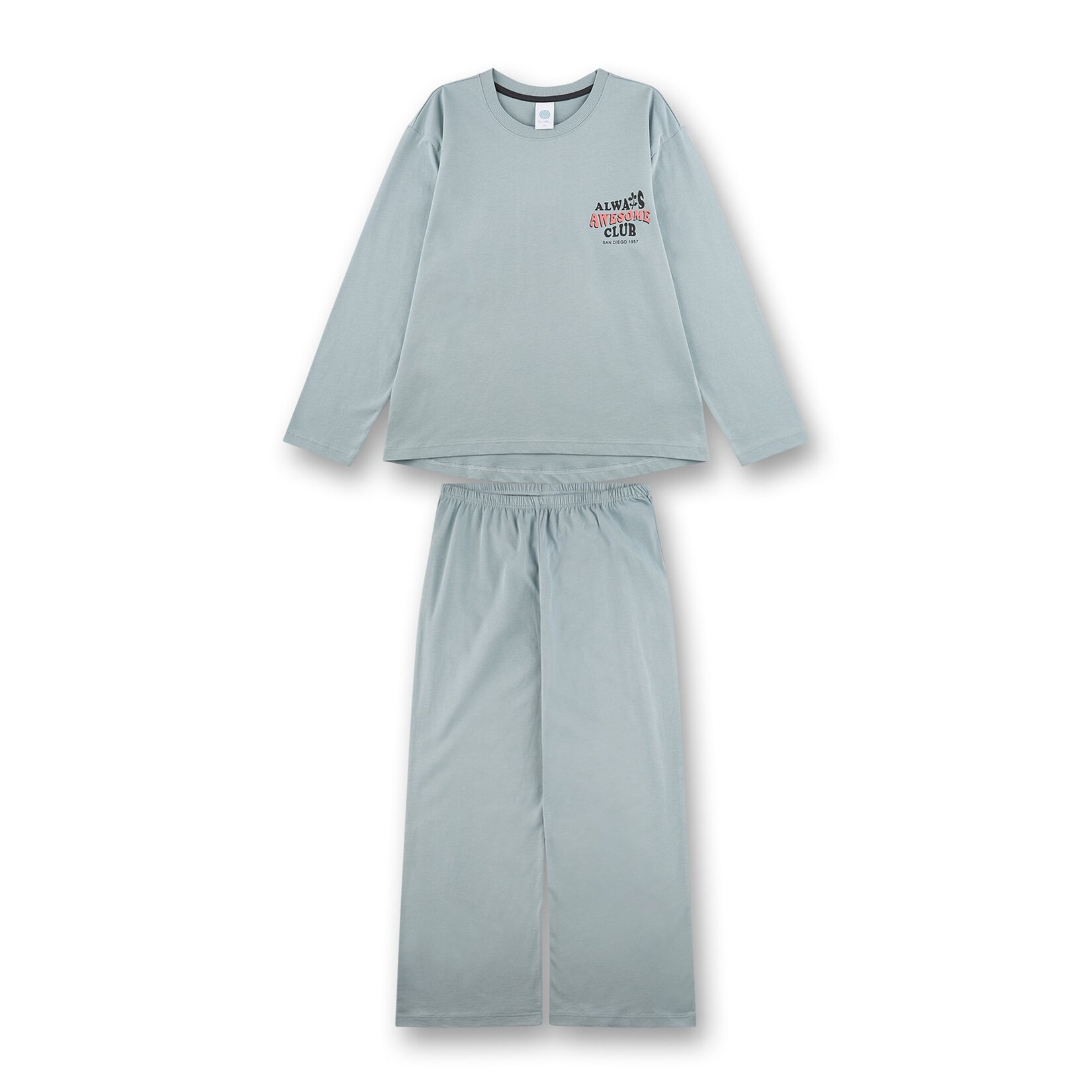 Pyjama long uni Mädchen Pyjama