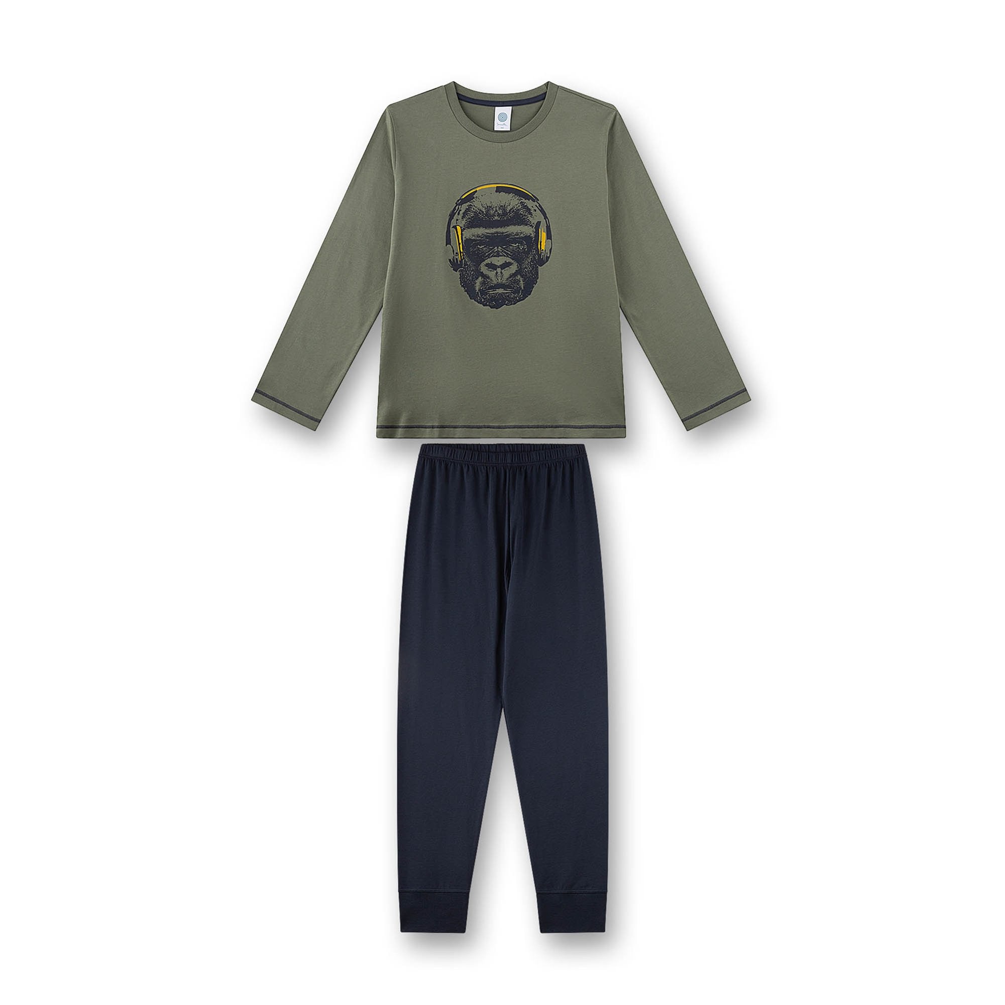 Pyjama Teens Gorilla lang Jungen Pyjama 