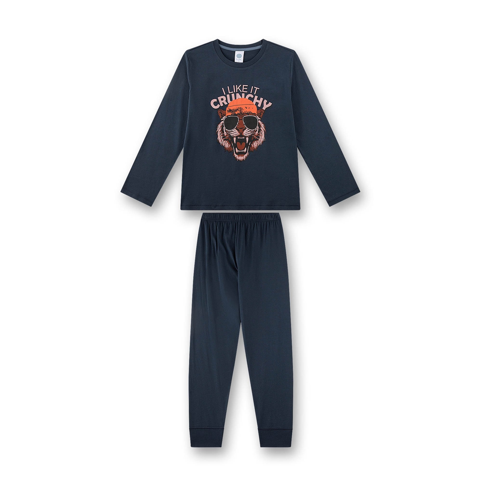 Pyjama Teens I like it crunchy lang Jungen Pyjama 