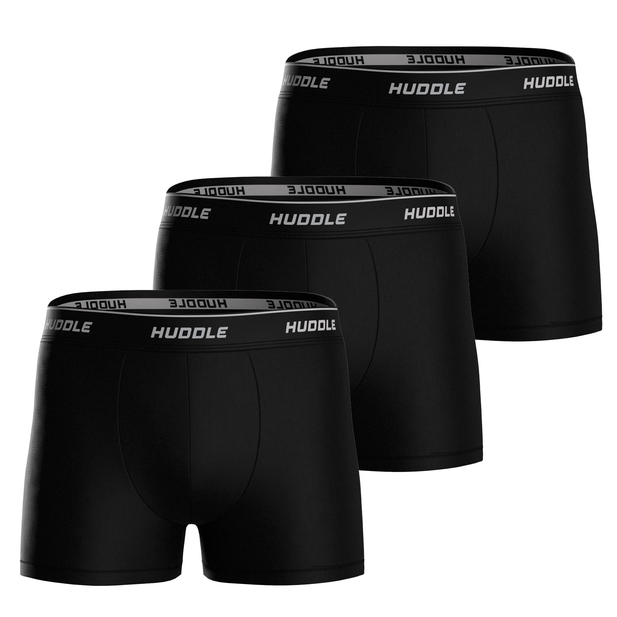 HUDDLE  3pk Boxers Herren Boxershort 