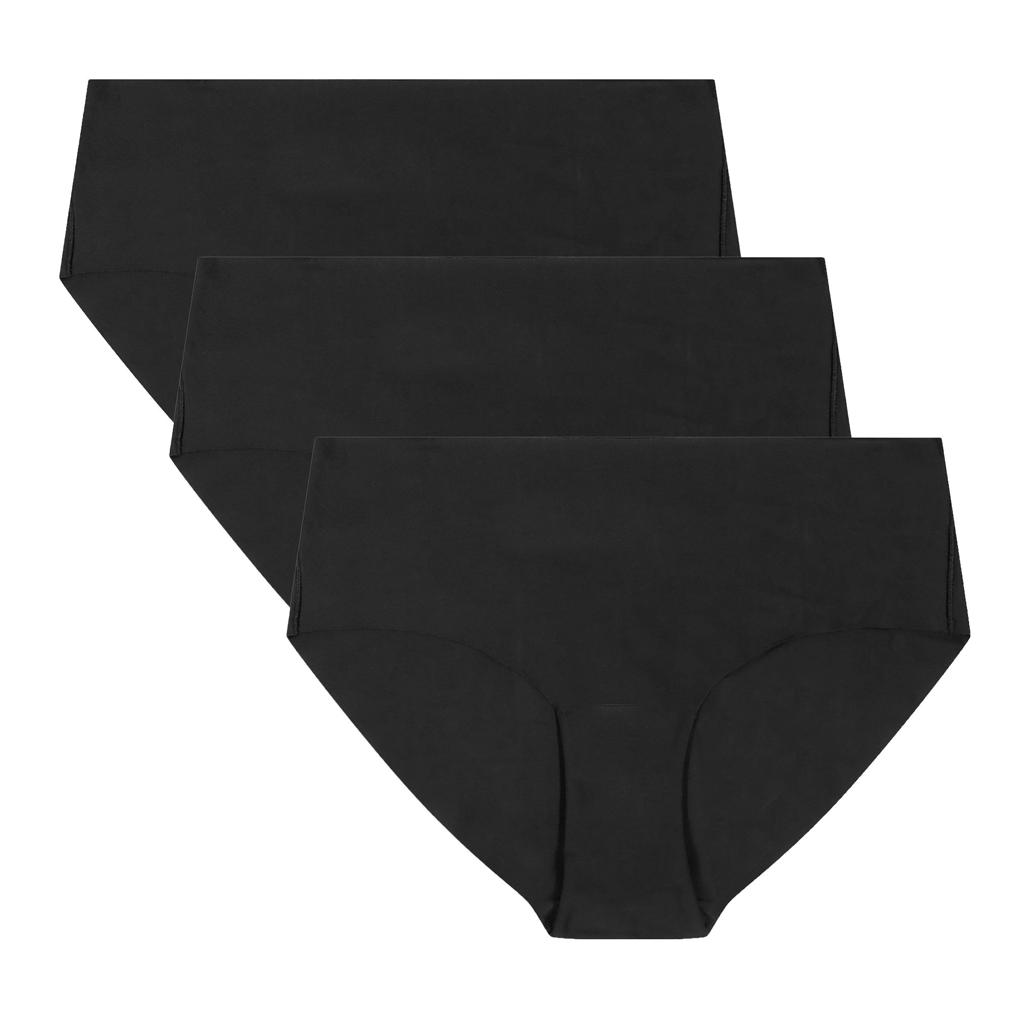 UA PURE STRETCH NO SHOW HIPSTER-SOLID 3PK Damen Panty 