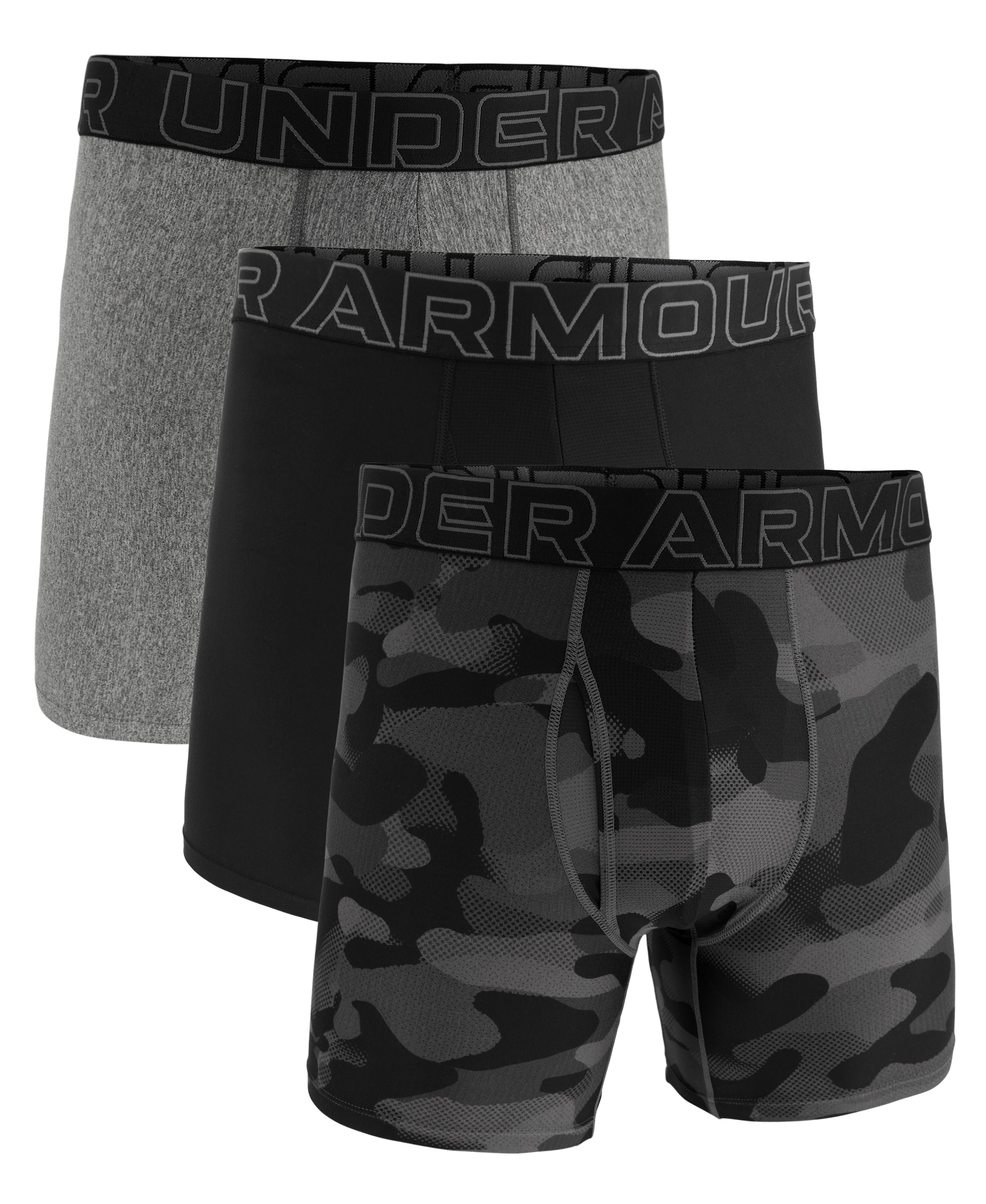 UA PERFORMANCE TECH - PRINT 6 IN 3PK Herren Boxershort 