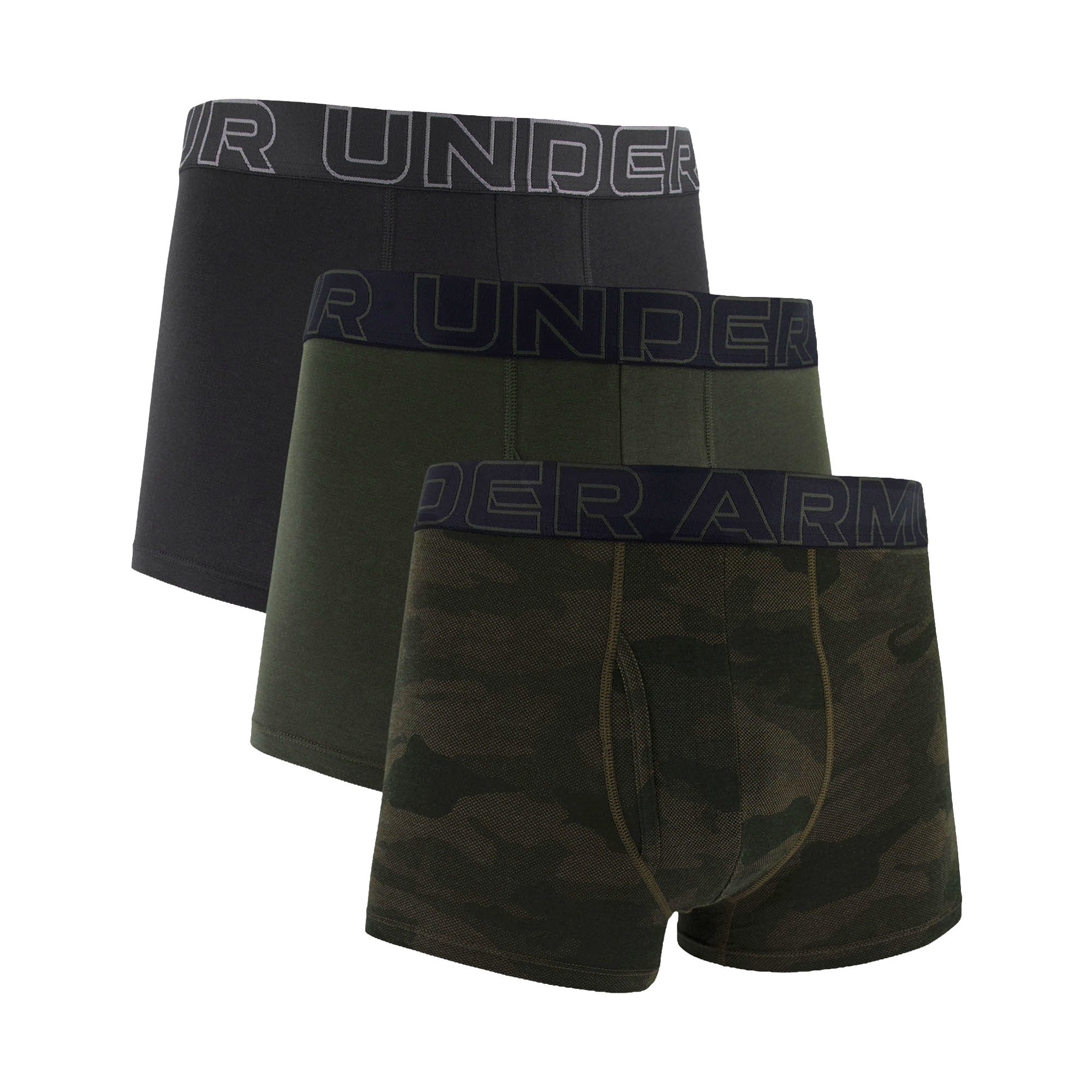 UA PERFORMANCE COTTON - PRINT 3 INCH Herren Boxershort 