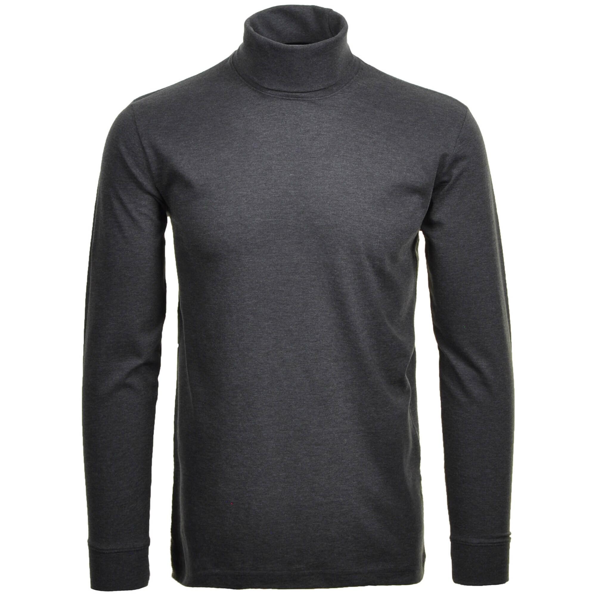 Langarm Basic Rollkragen Regular Fit Herren Longsleeve 