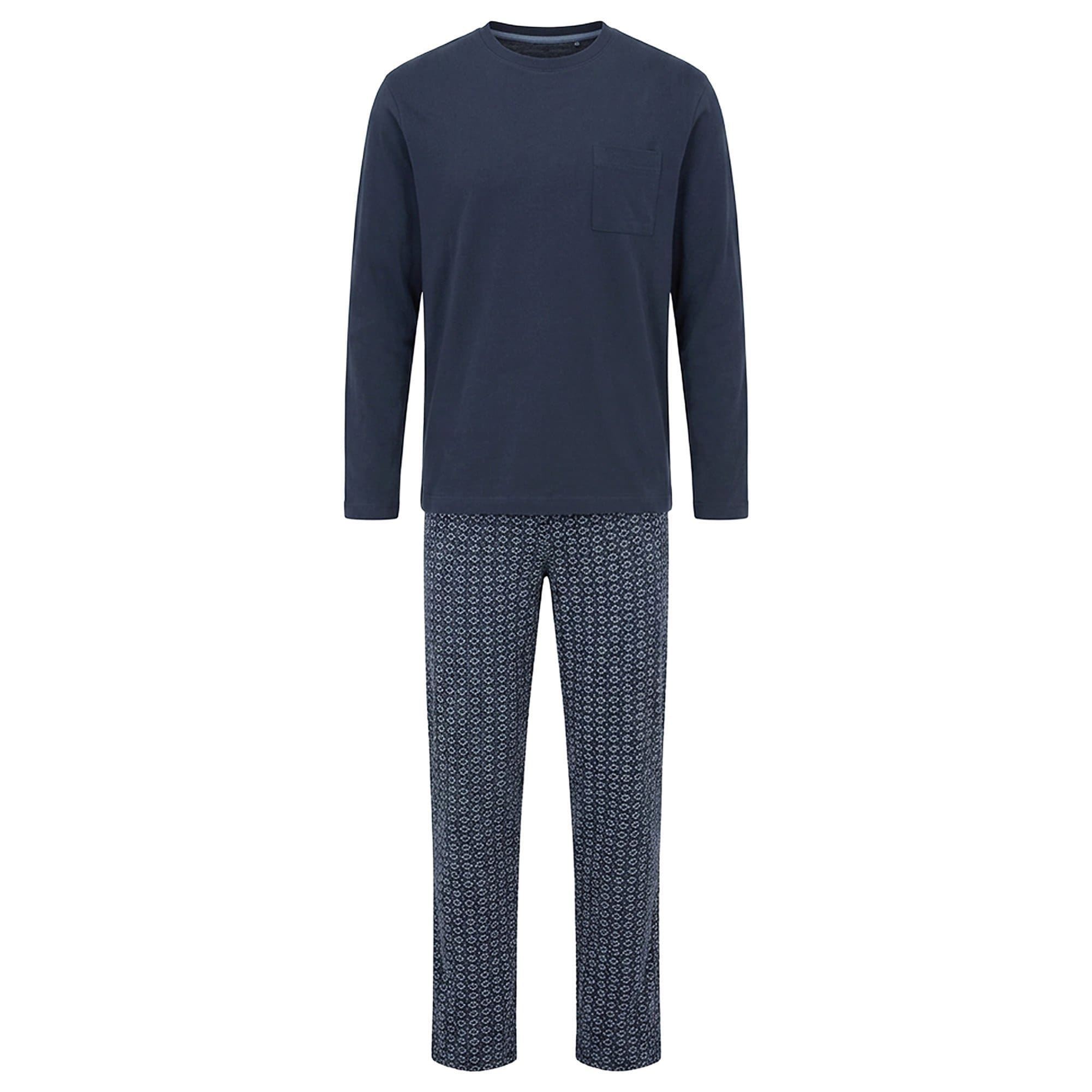 Schlafanzug Premium Cotton Herren Pyjama 