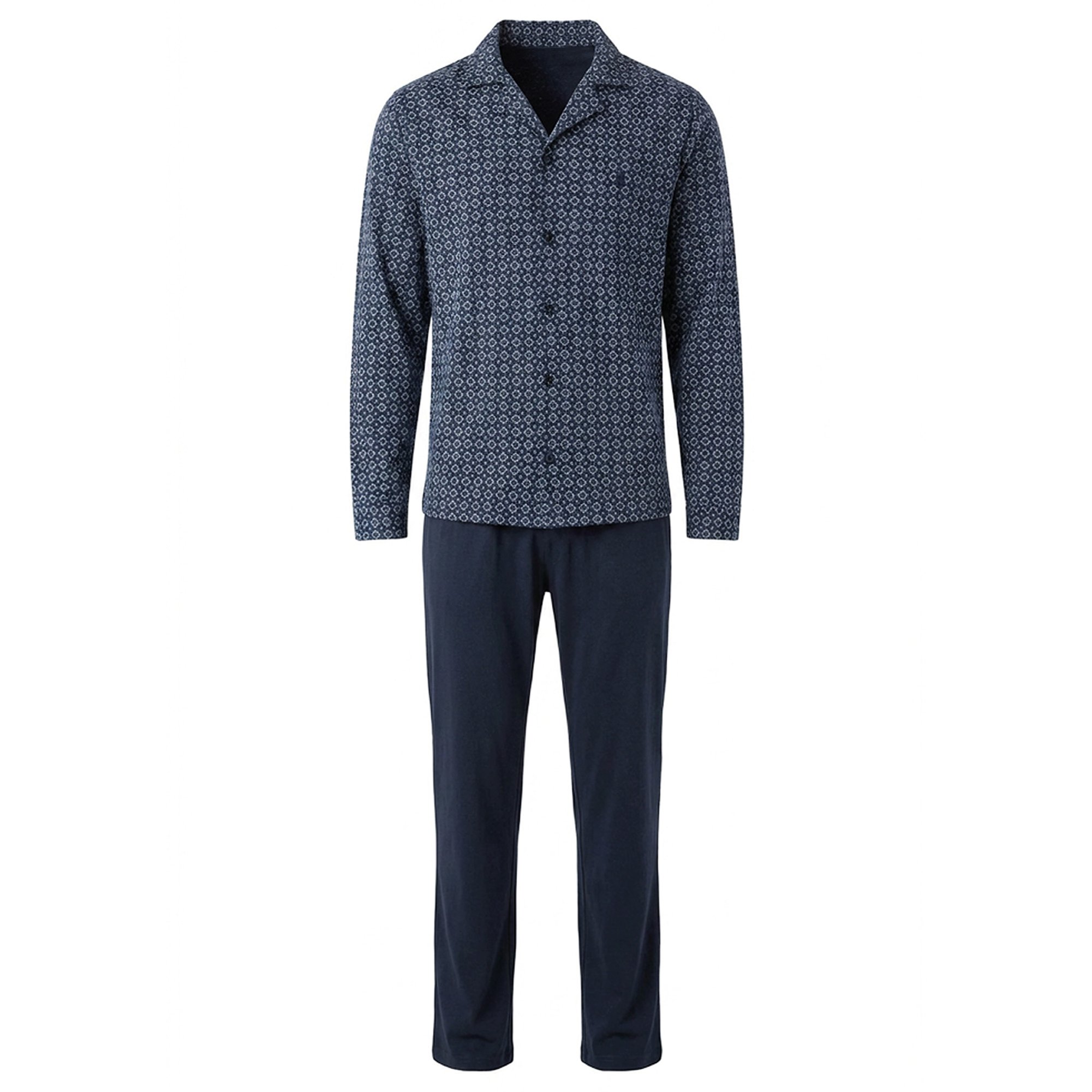 Schlafanzug Premium Cotton Herren Pyjama 