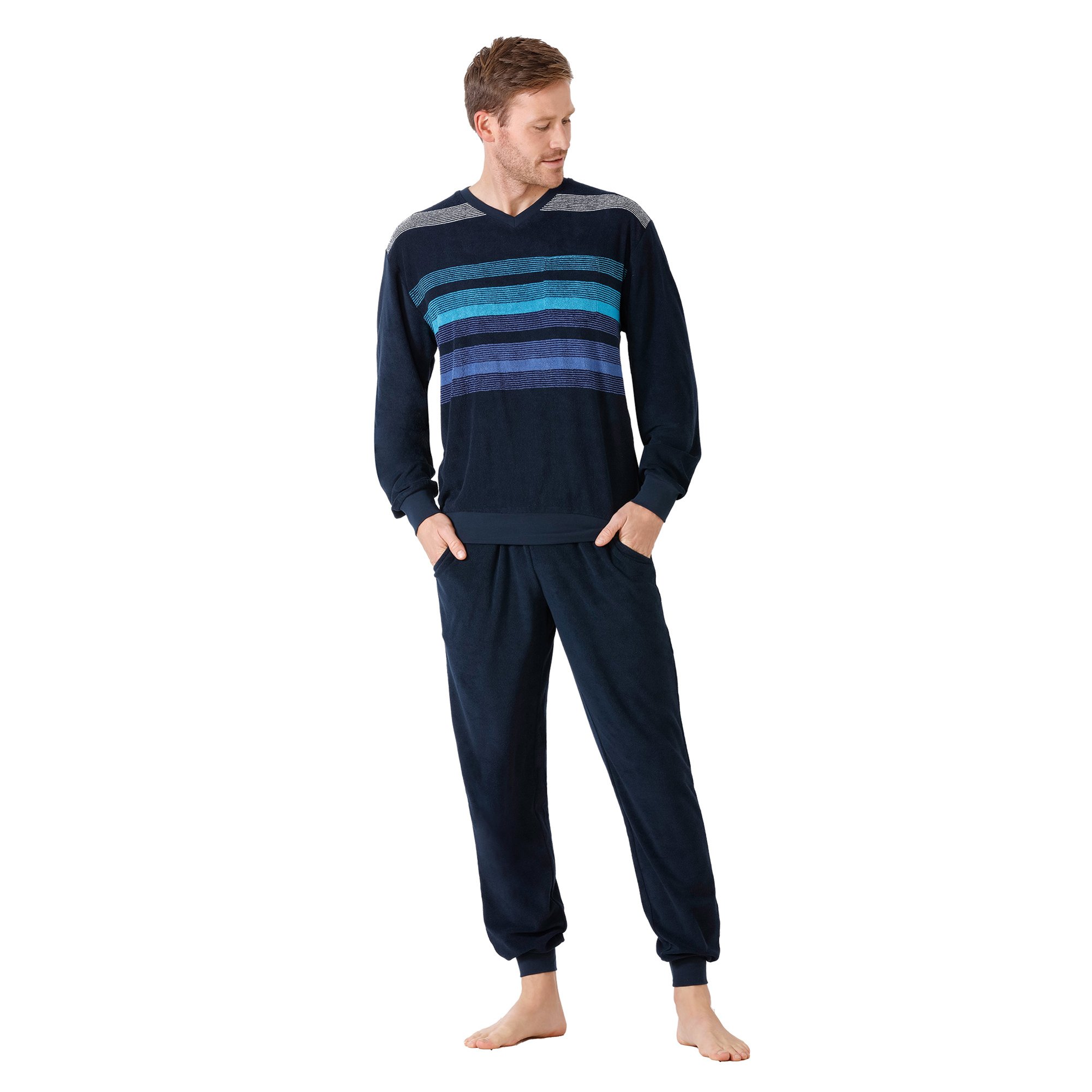 Herren Pyjama 