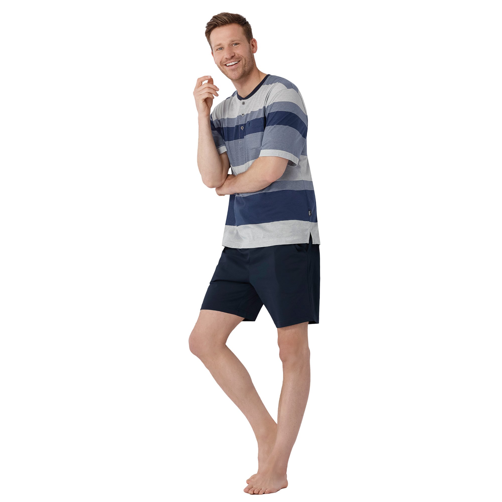 Klima Komfort Shorty Herren Pyjama 