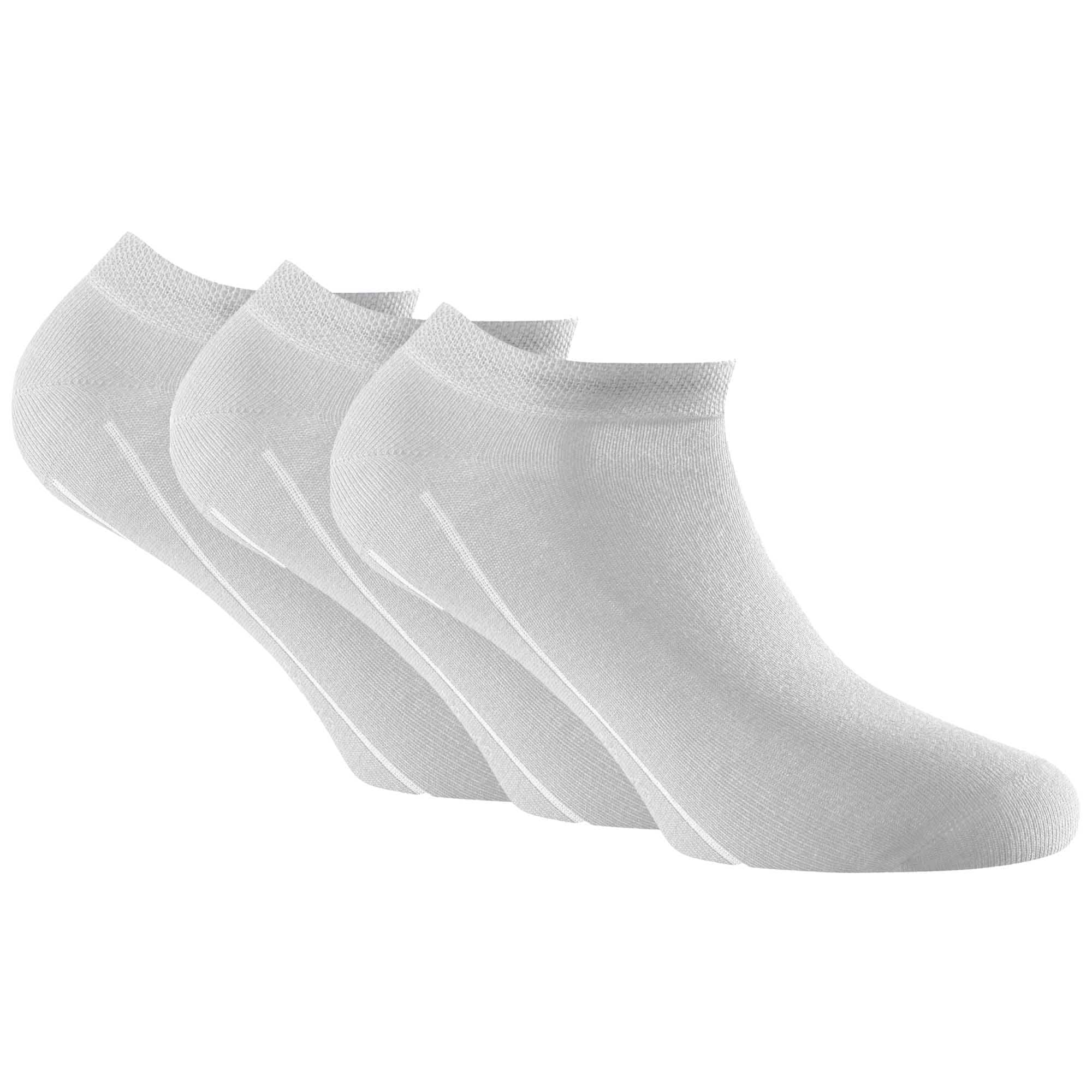 Sneaker Bamboo 3er pack Unisex Socken 