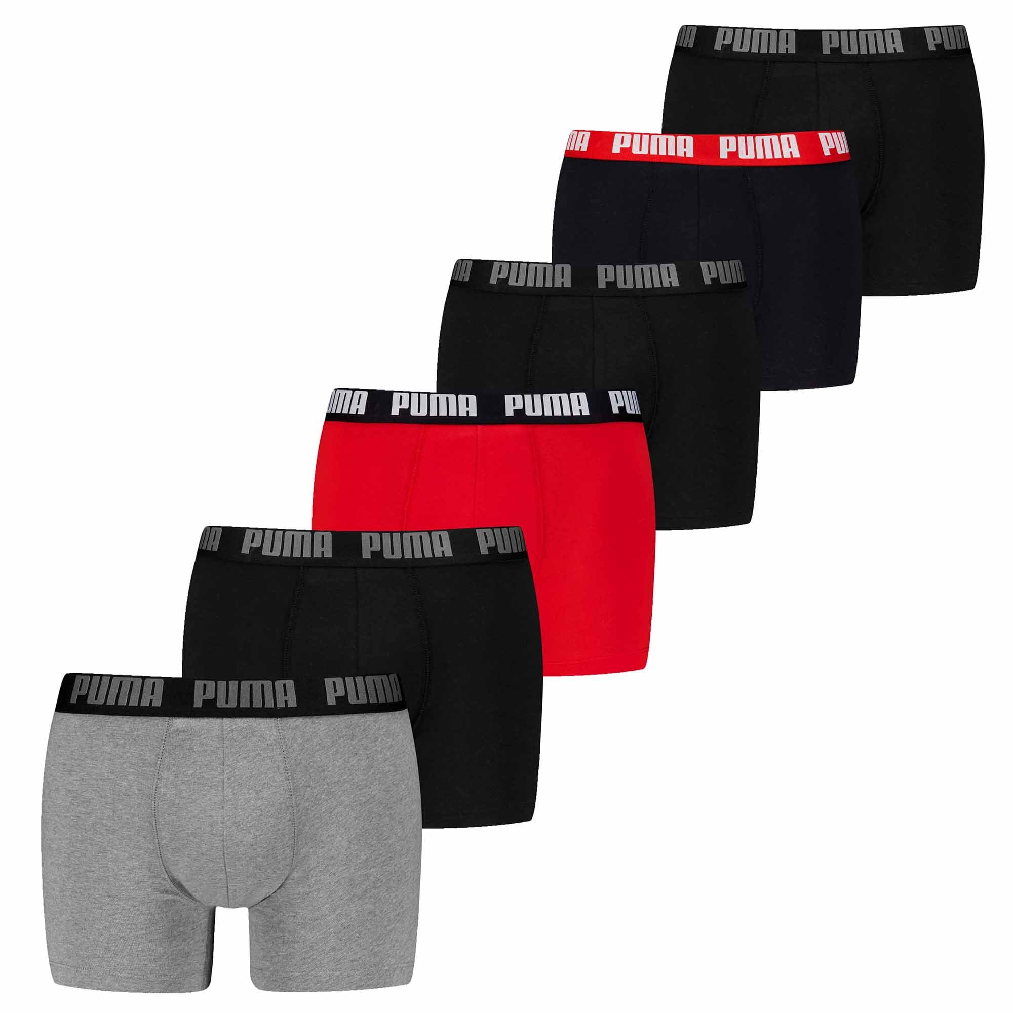 PUMA BASIC BOXER 6P ECOM Herren Boxershort 