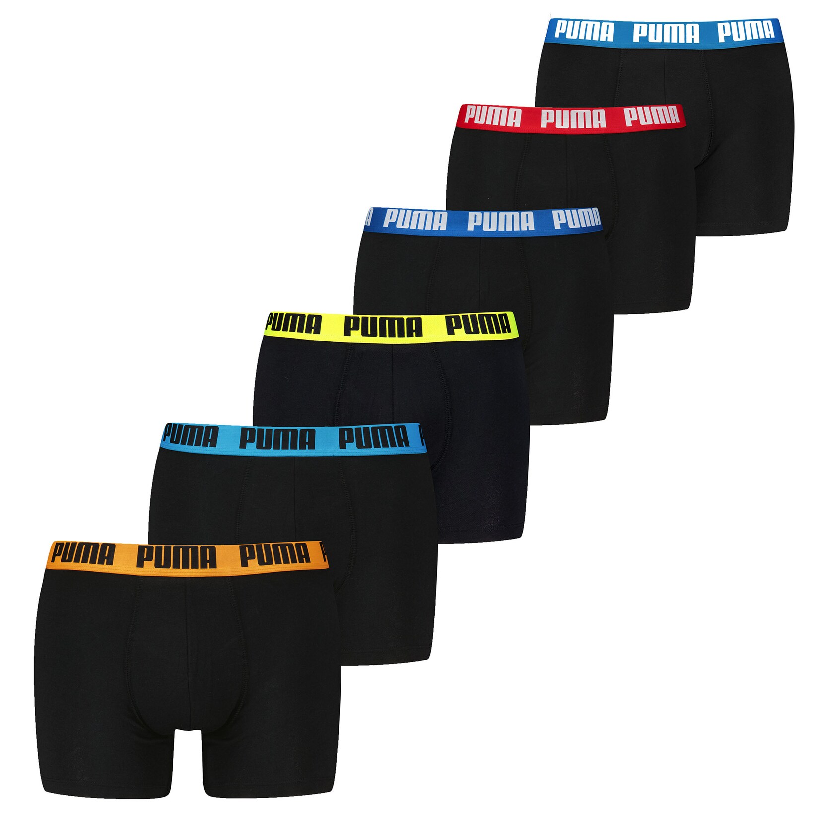 PUMA BASIC BOXER 6P ECOM Herren Boxershort