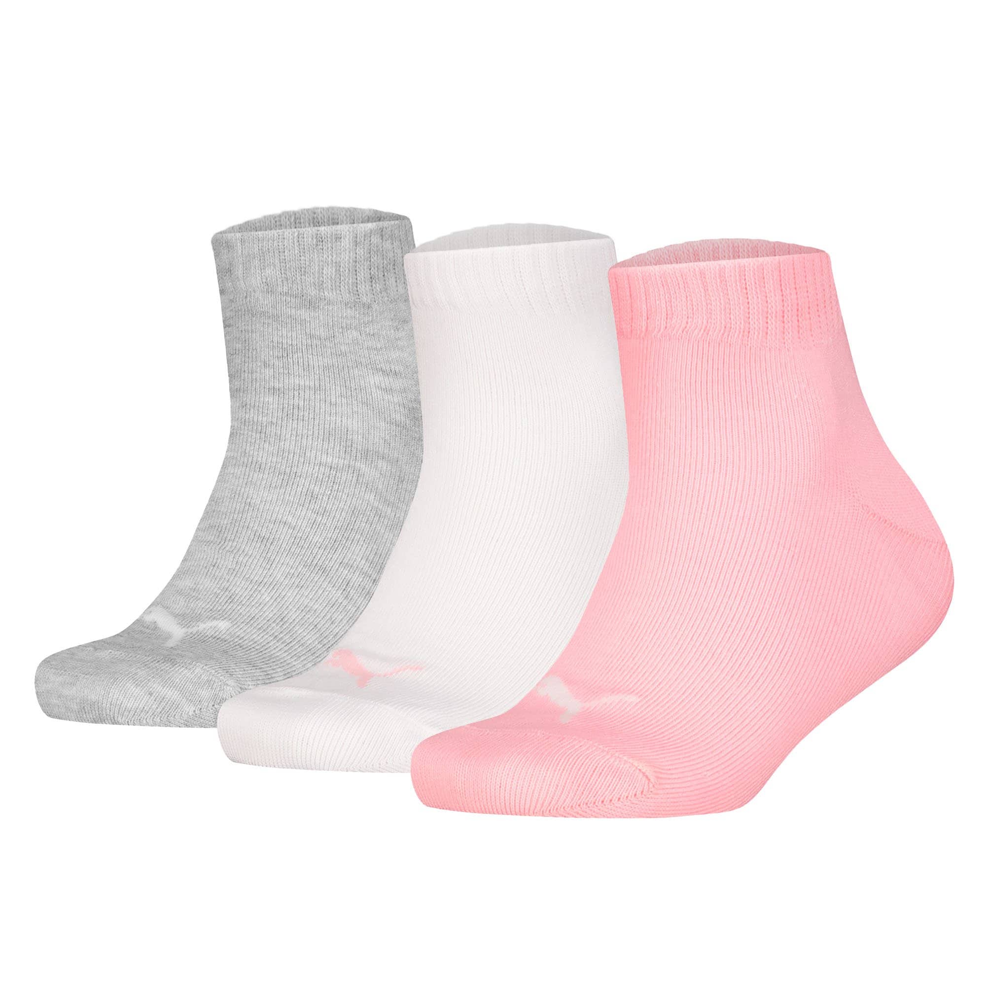 Plain Quarter 3P Unisex Socken 