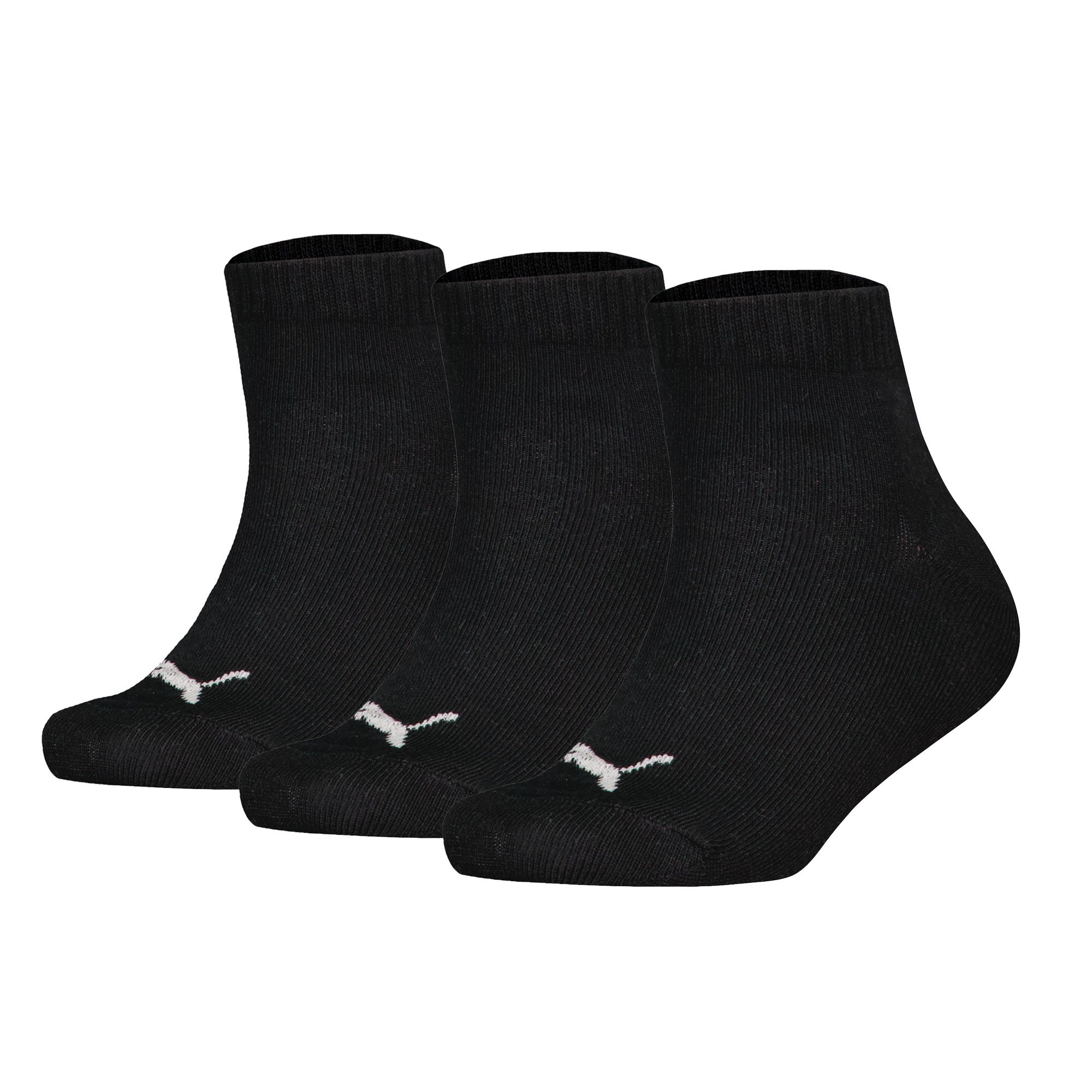 Plain Quarter 3P Unisex Socken 