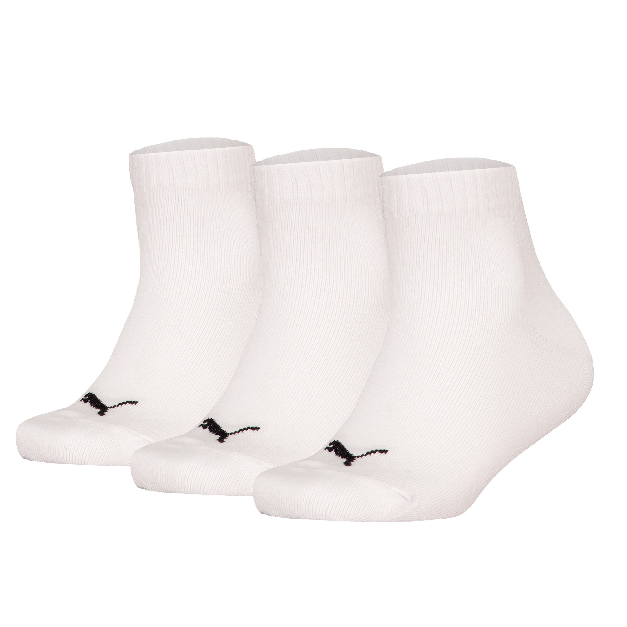 Plain Quarter 3P Unisex Socken 