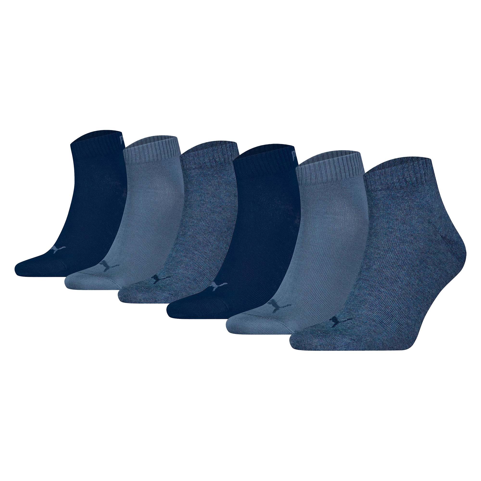 Quarter Plain ECOM 6P Unisex Socken 